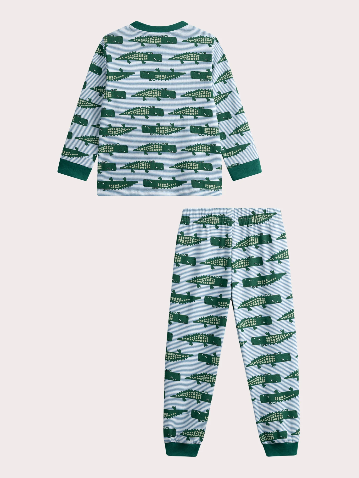 Pyjama écru crocodile pour enfant garçon - Image 2
