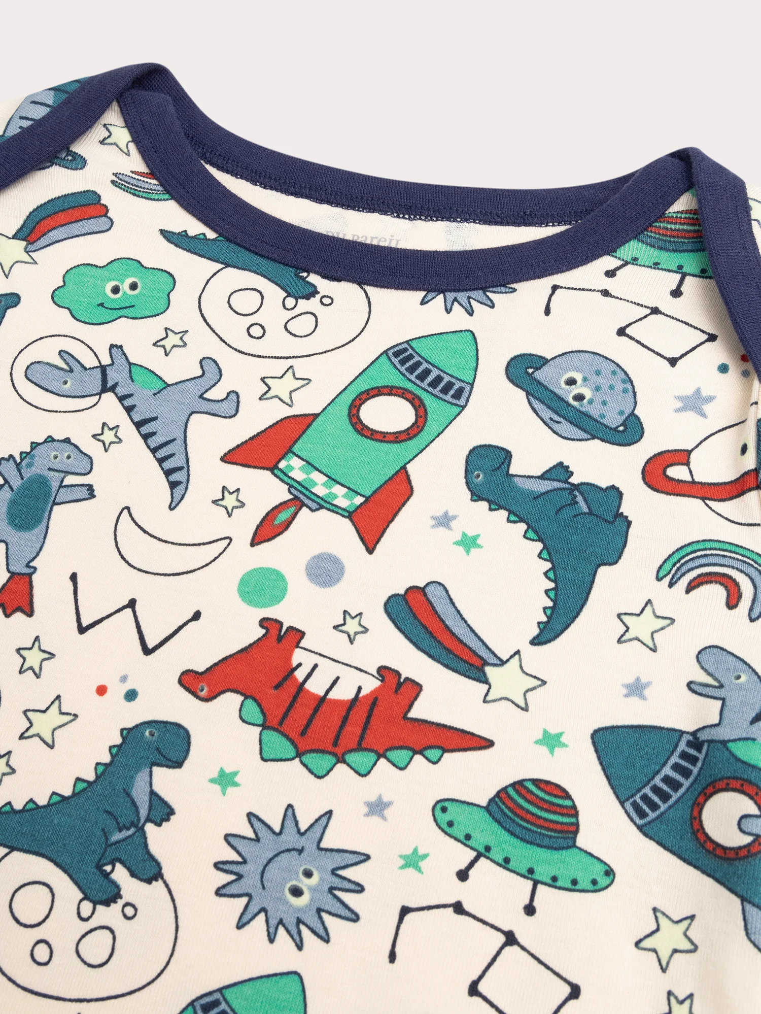 Pyjama écru phosphorescent pour enfant garçon - Image 3