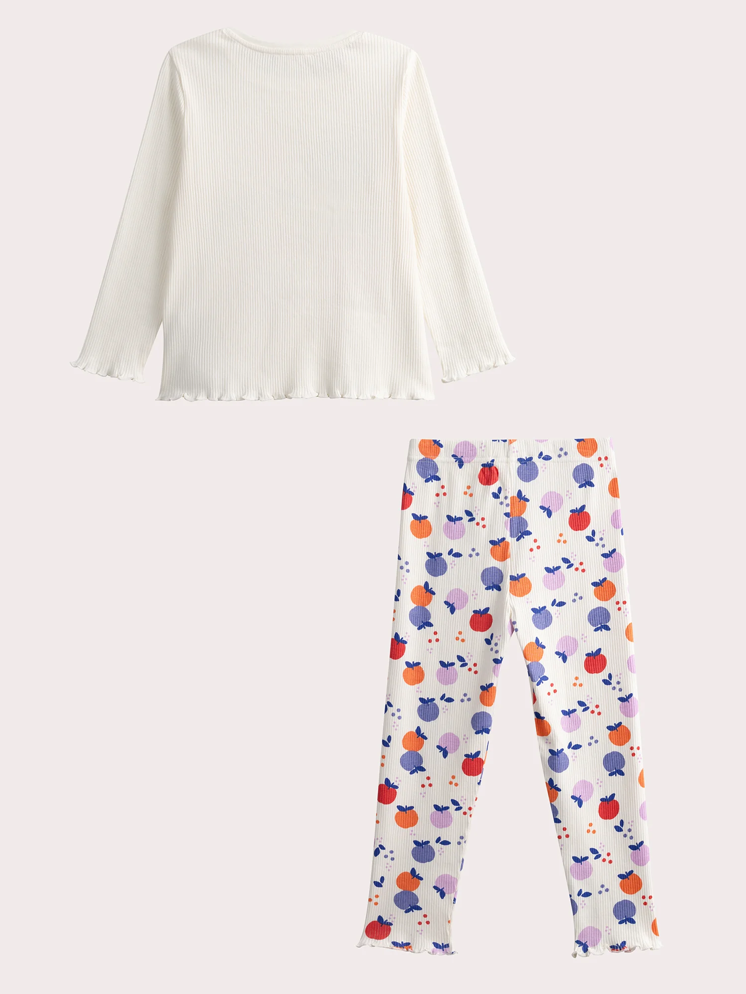 Pyjama écru pour enfant fille - Image 8