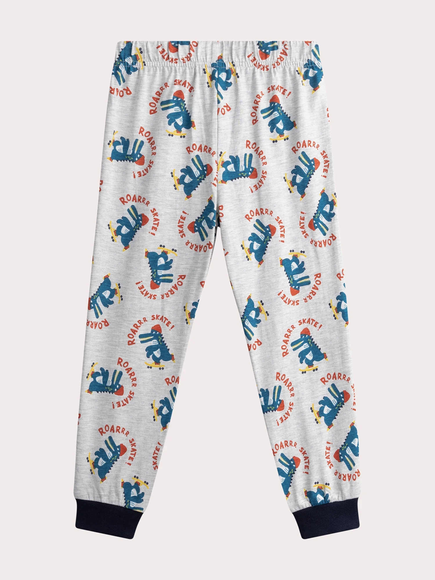 Pyjama gris chiné pour enfant garçon - Image 7
