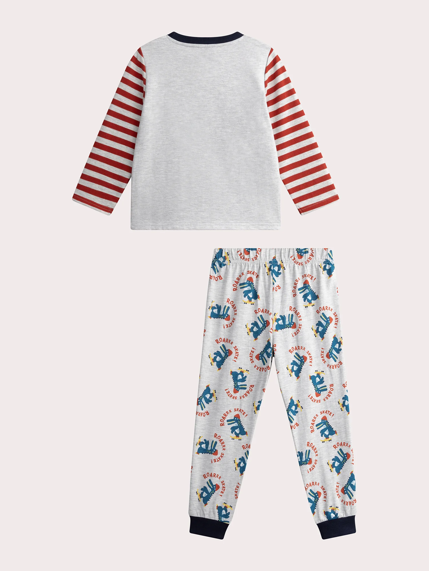 Pyjama gris chiné pour enfant garçon - Image 8