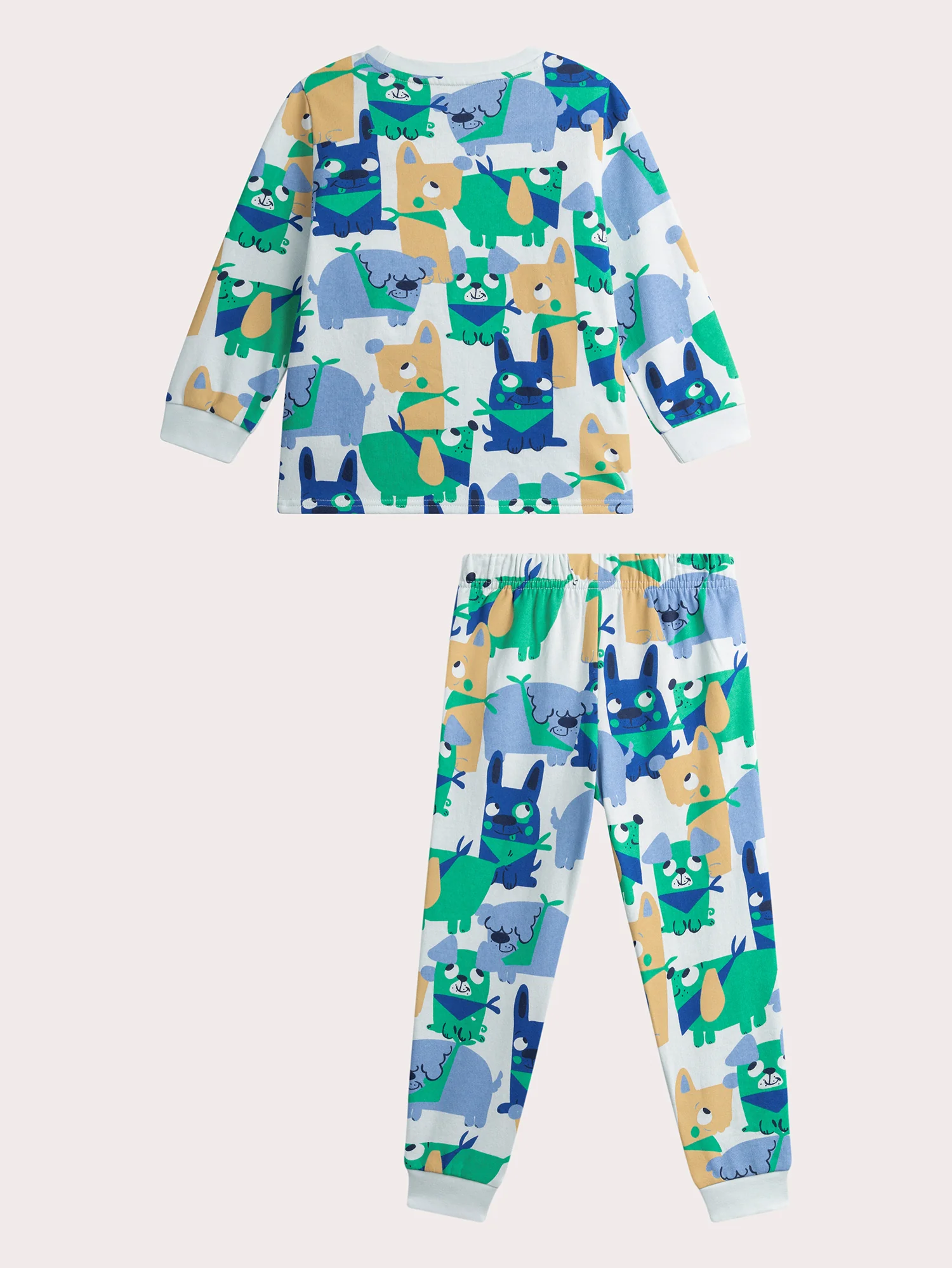 Pyjama imprimé bleu pour enfant garçon - Image 8