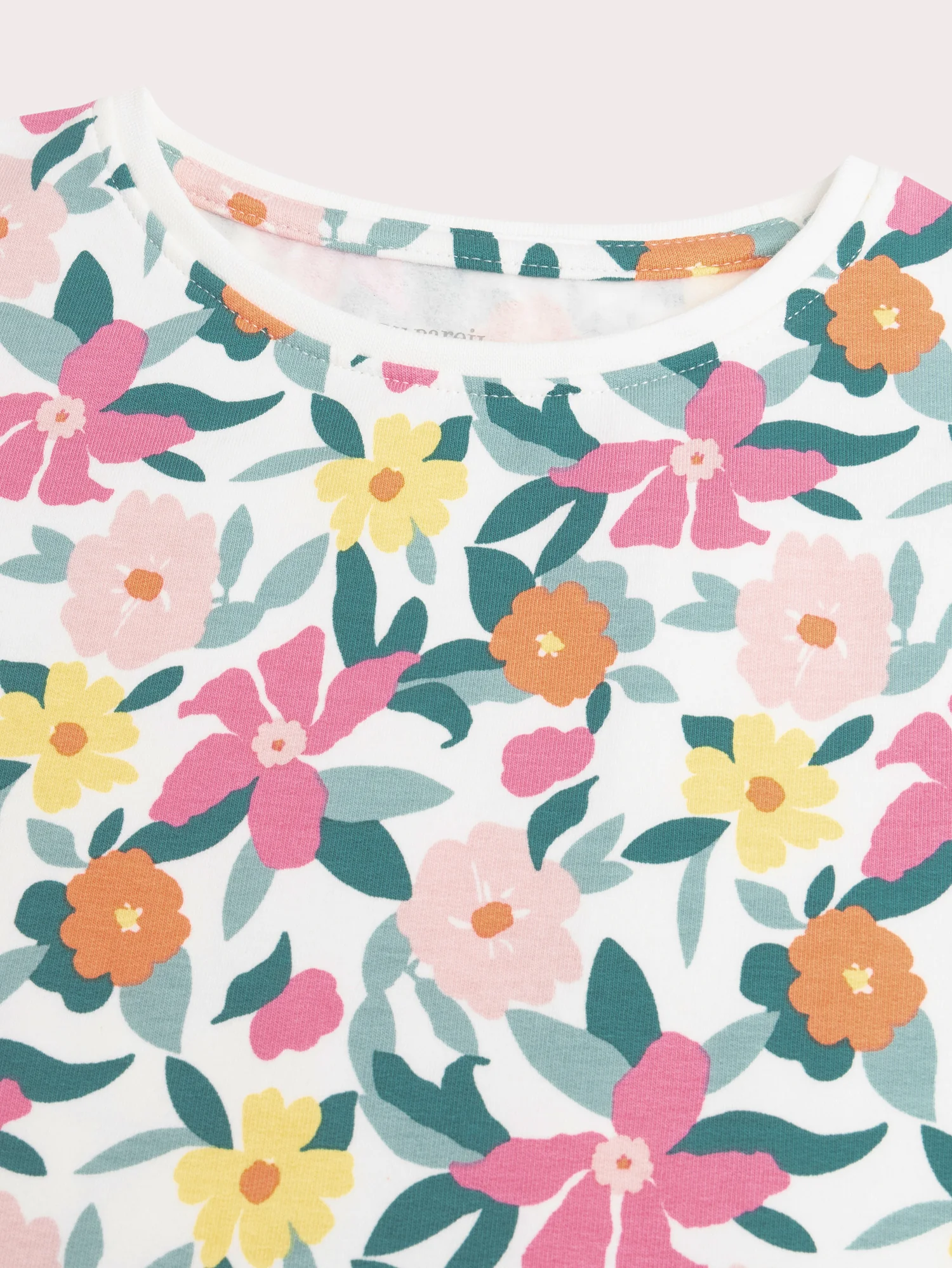 Pyjama imprimé écru pour enfant fille - Image 3