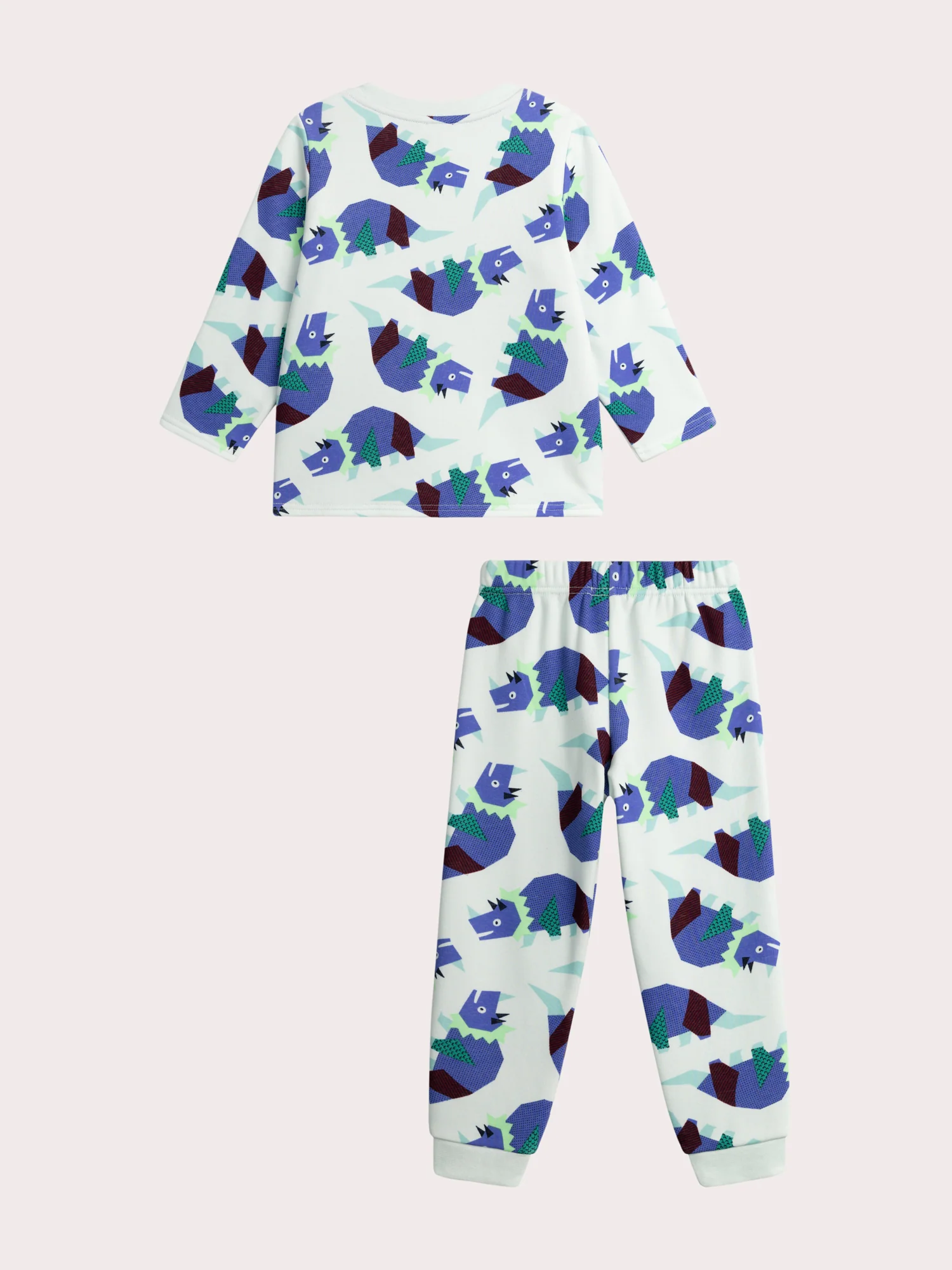 Pyjama imprimé en molleton fourré pour garçon - Image 6