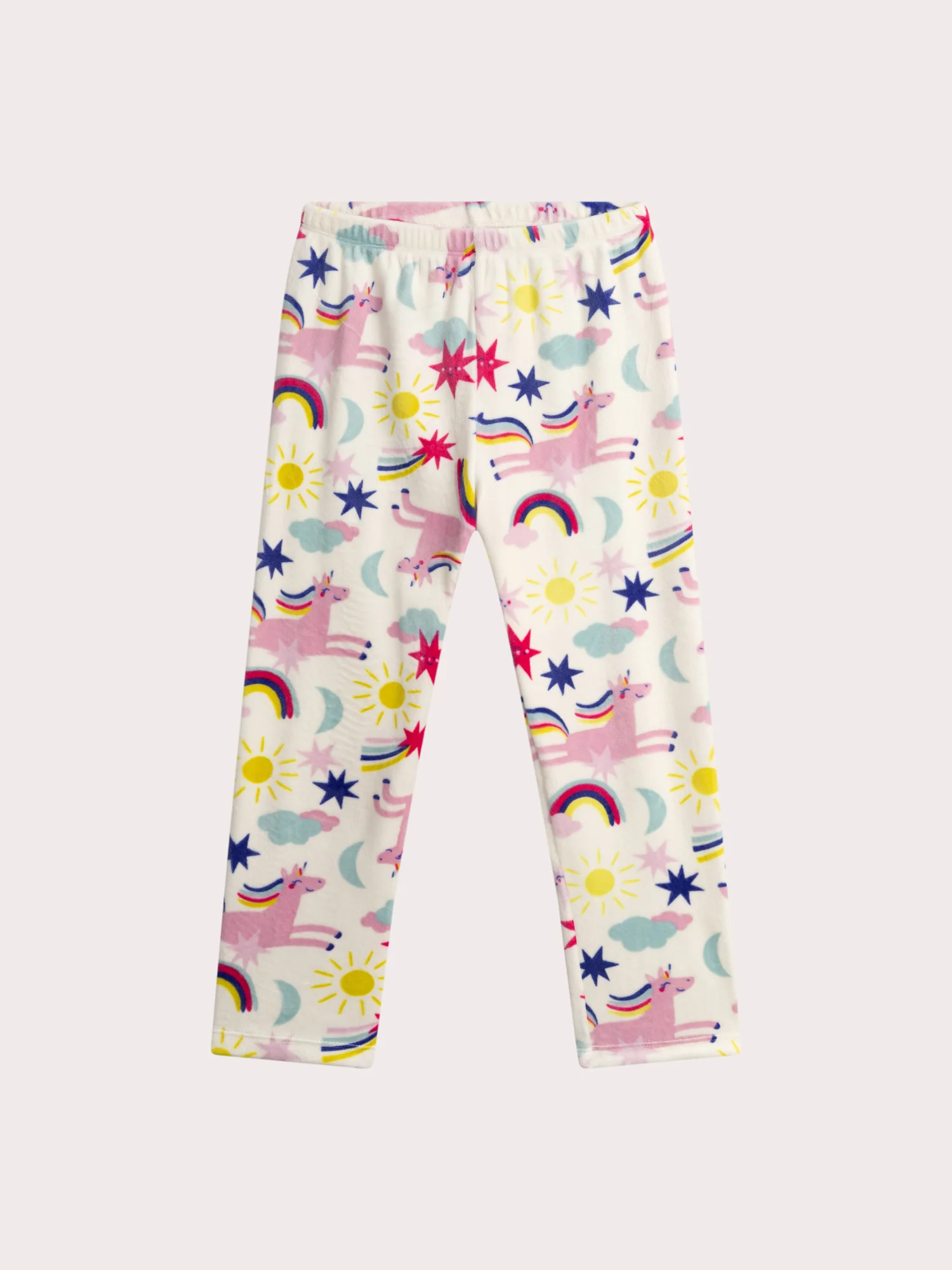 Pyjama imprimé en velours tres doux pour fille - Image 4