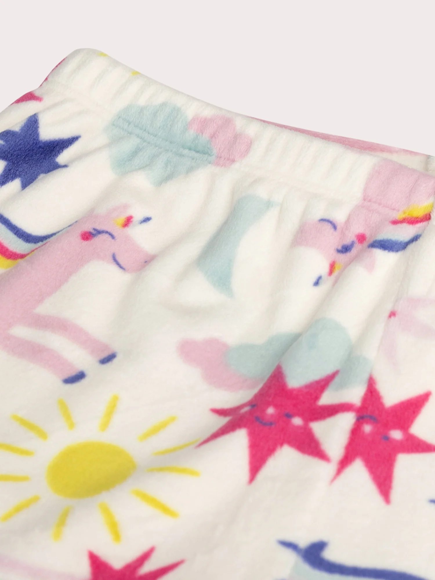 Pyjama imprimé en velours tres doux pour fille - Image 5