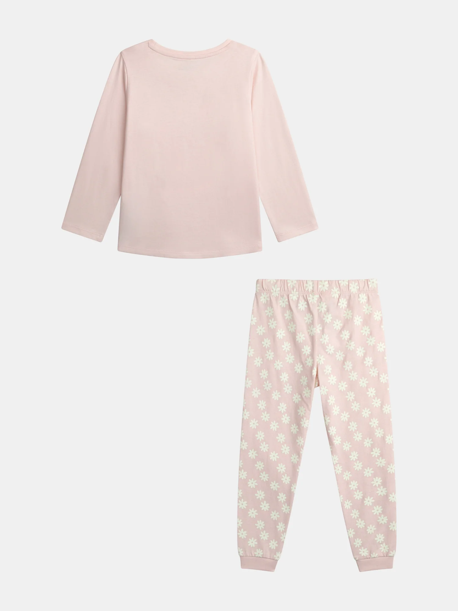 Pyjama long phosphorescent rose poudré à motif licorne pour enfant fille - Image 13
