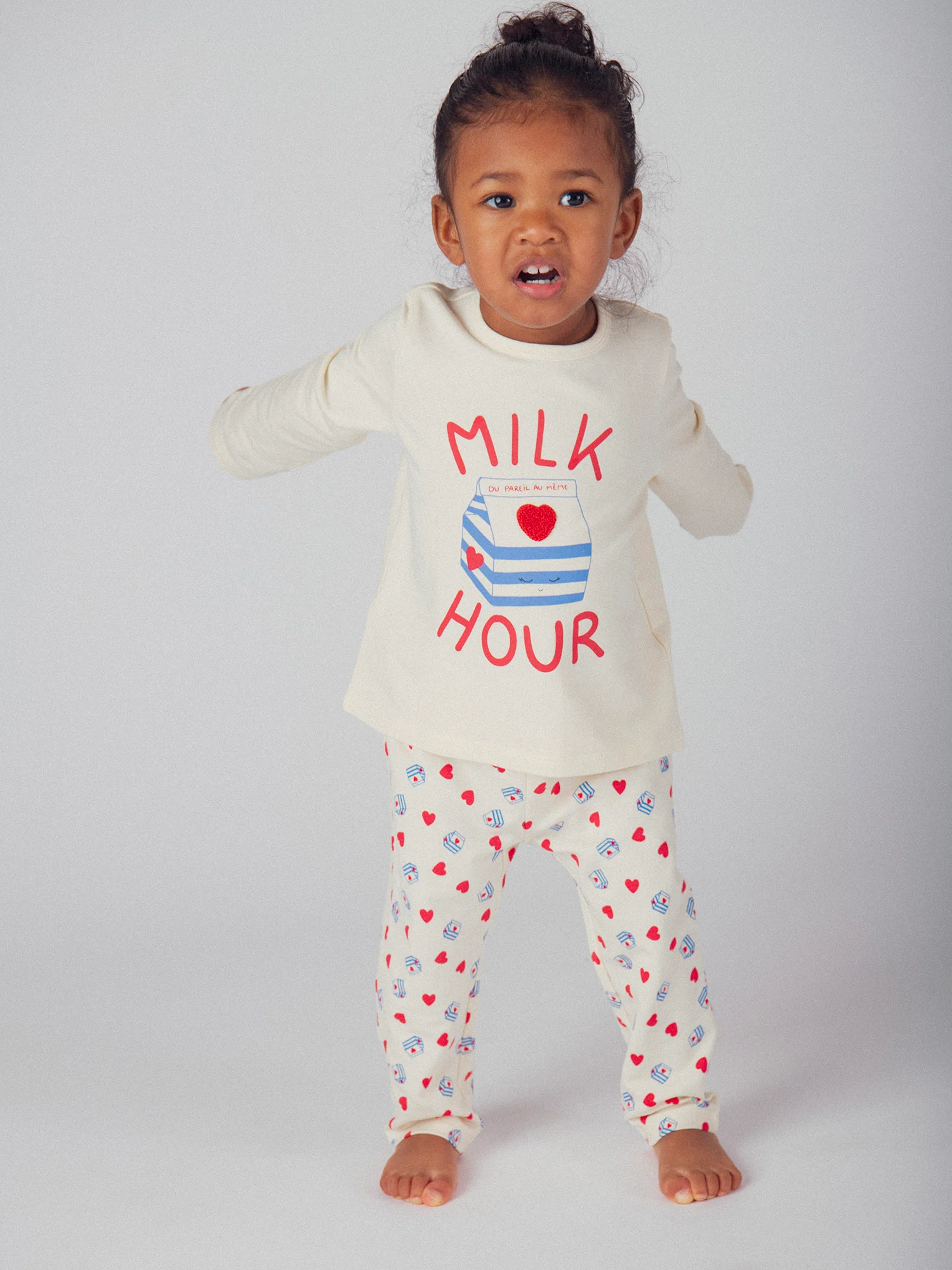 Pyjama "Milk Hour" pour bébé fille - Image 2