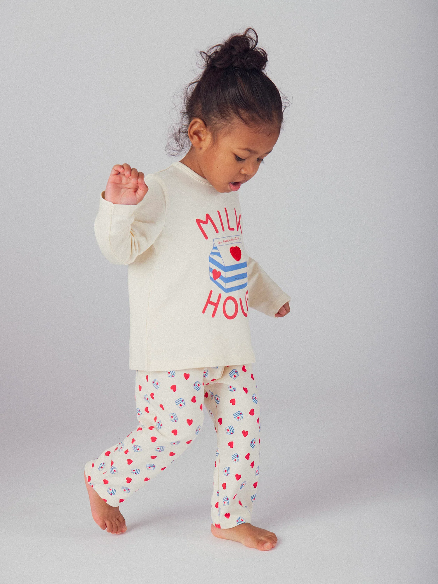 Pyjama "Milk Hour" pour bébé fille - Image 3