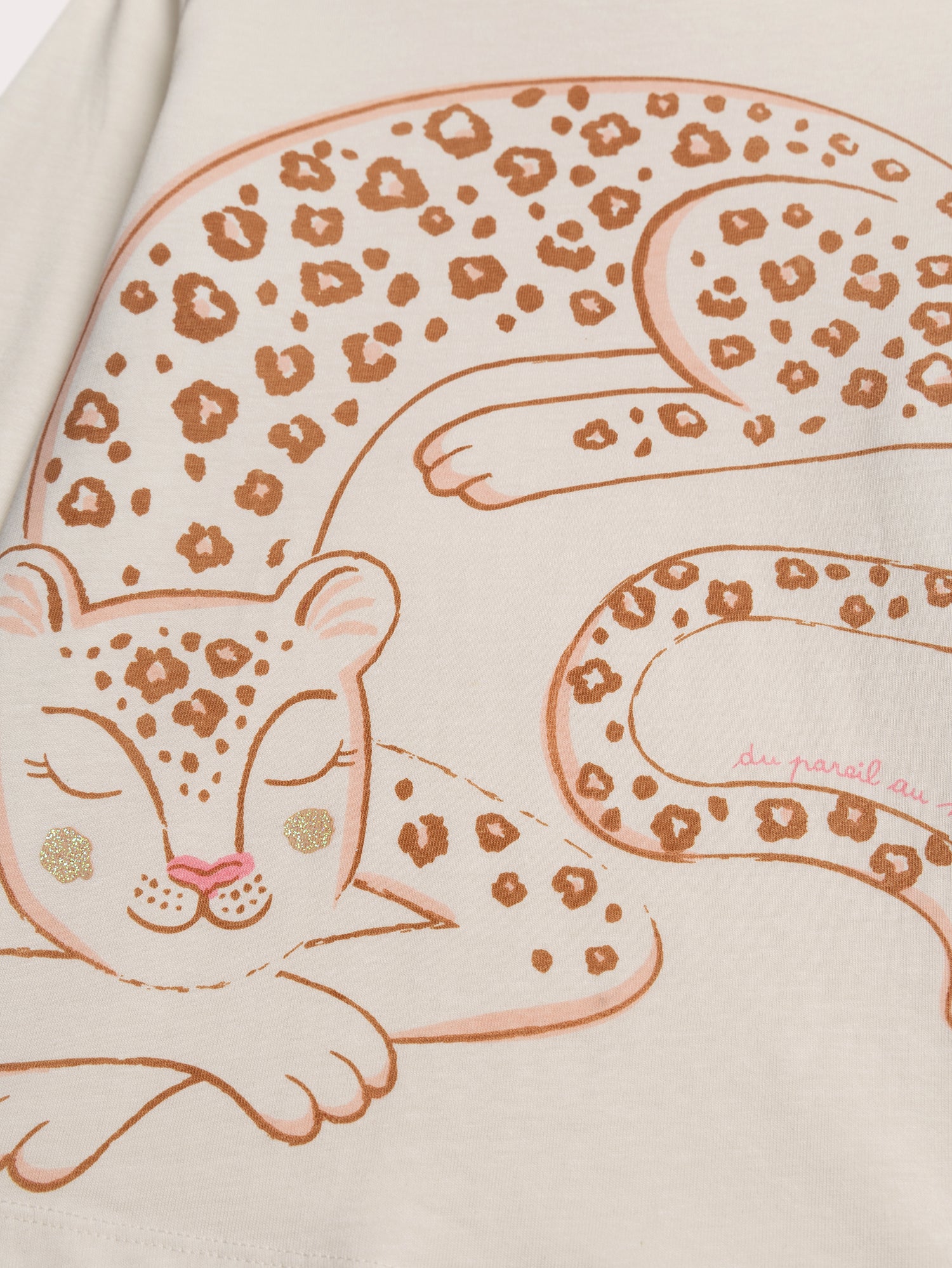 Pyjama panthère pour enfant fille - Image 3