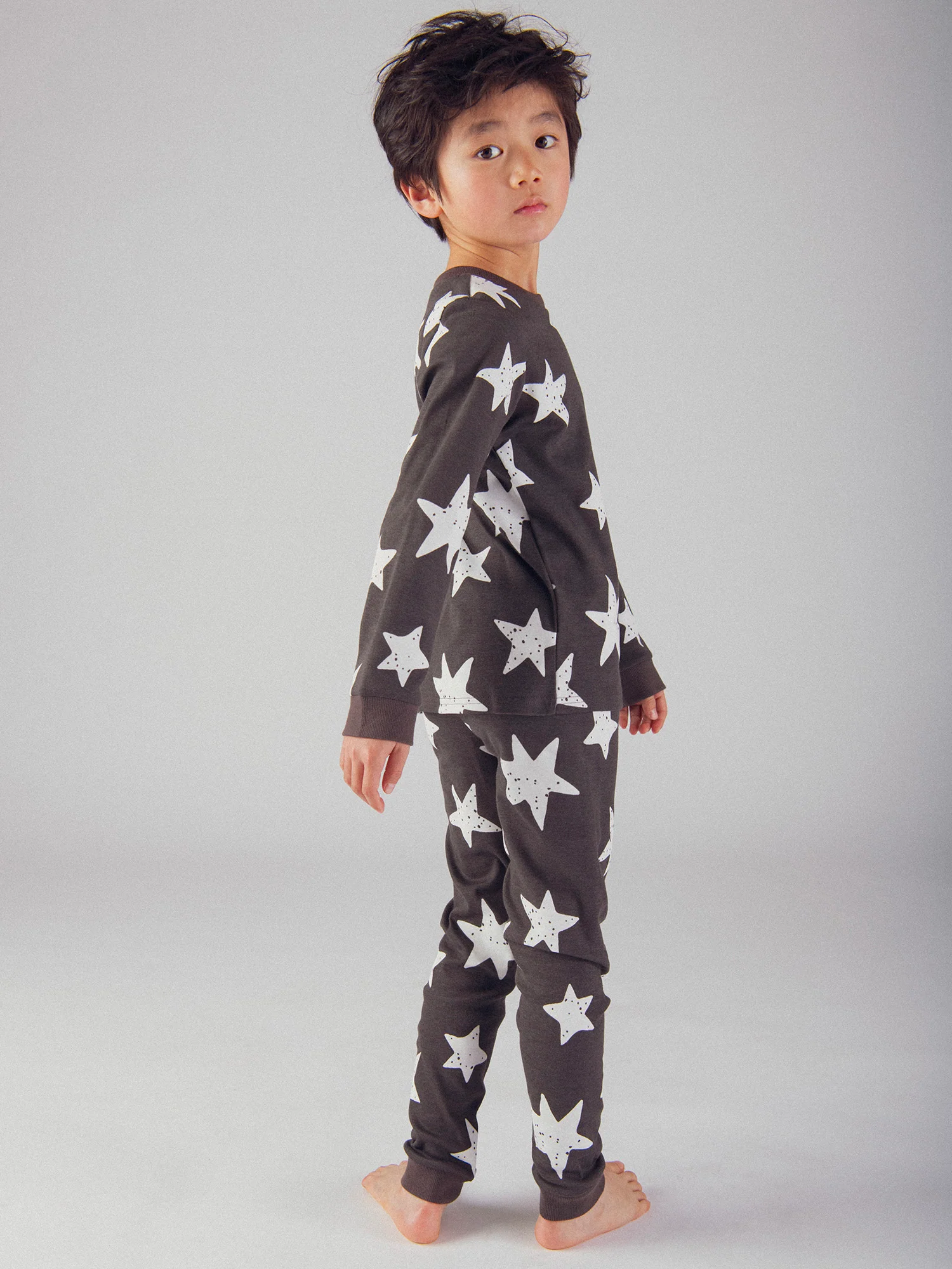 Pyjama phosphorescent avec imprimé intégral étoilé pour enfant garçon - Image 3