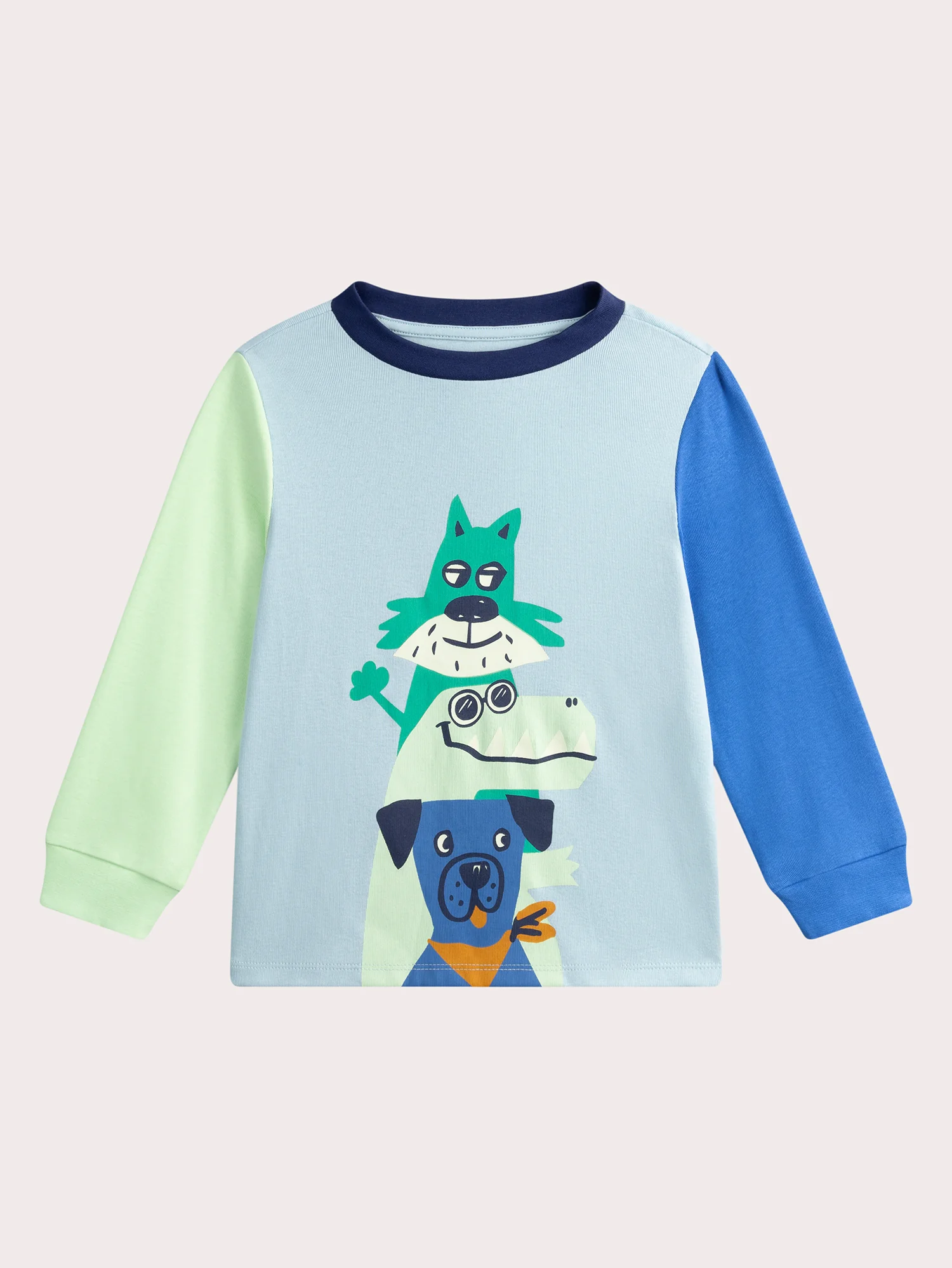Pyjama phosphorescent bleu pour enfant garçon - Image 3