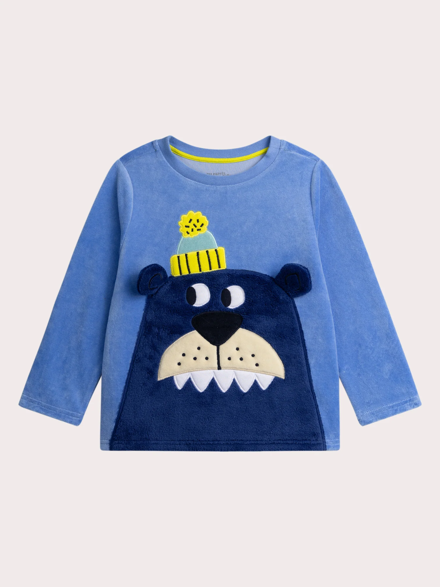 Pyjama phosphorescent en velours pour garçon - Image 2