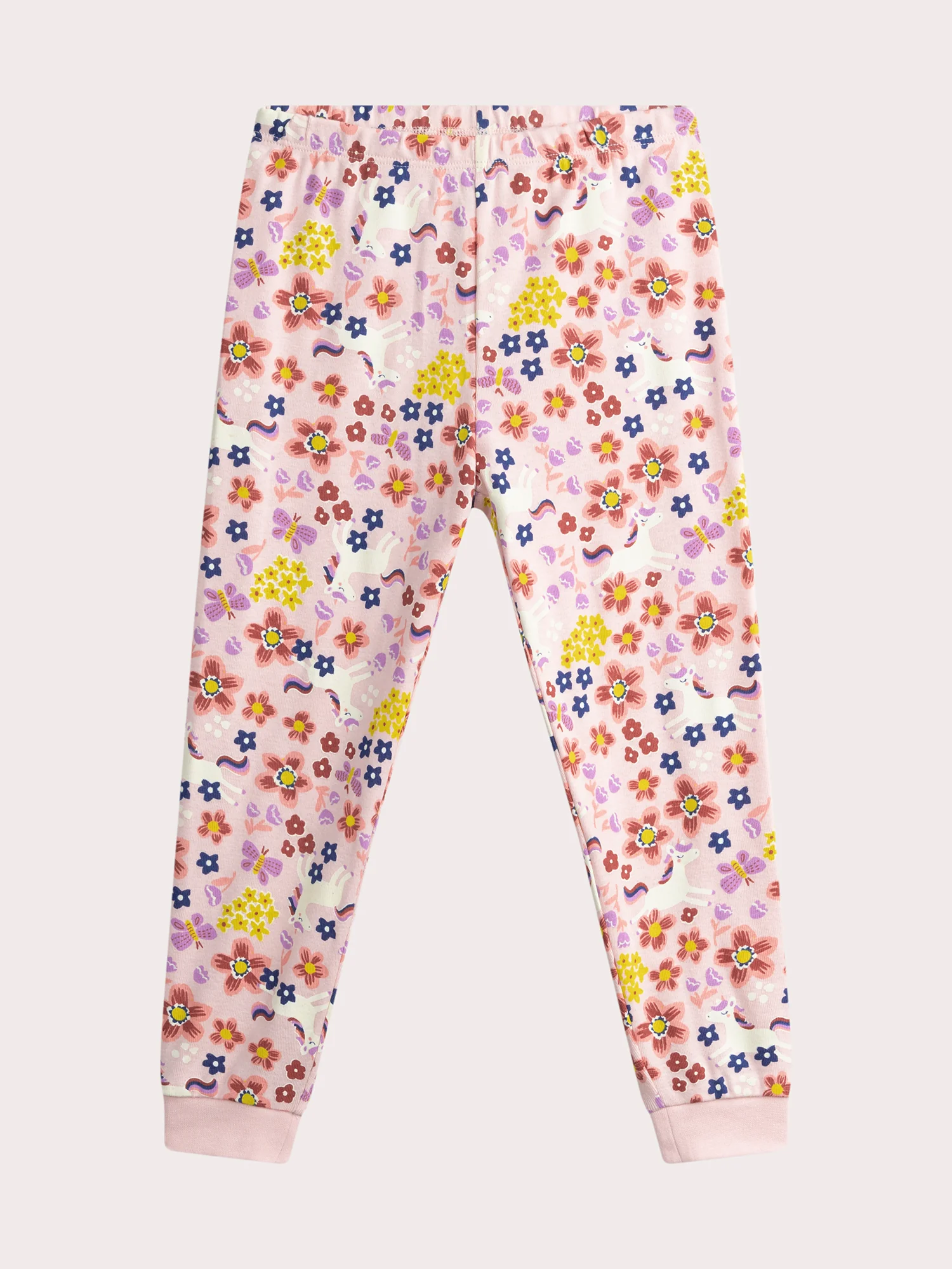 Pyjama phosphorescent rose dragée pour enfant fille - Image 5