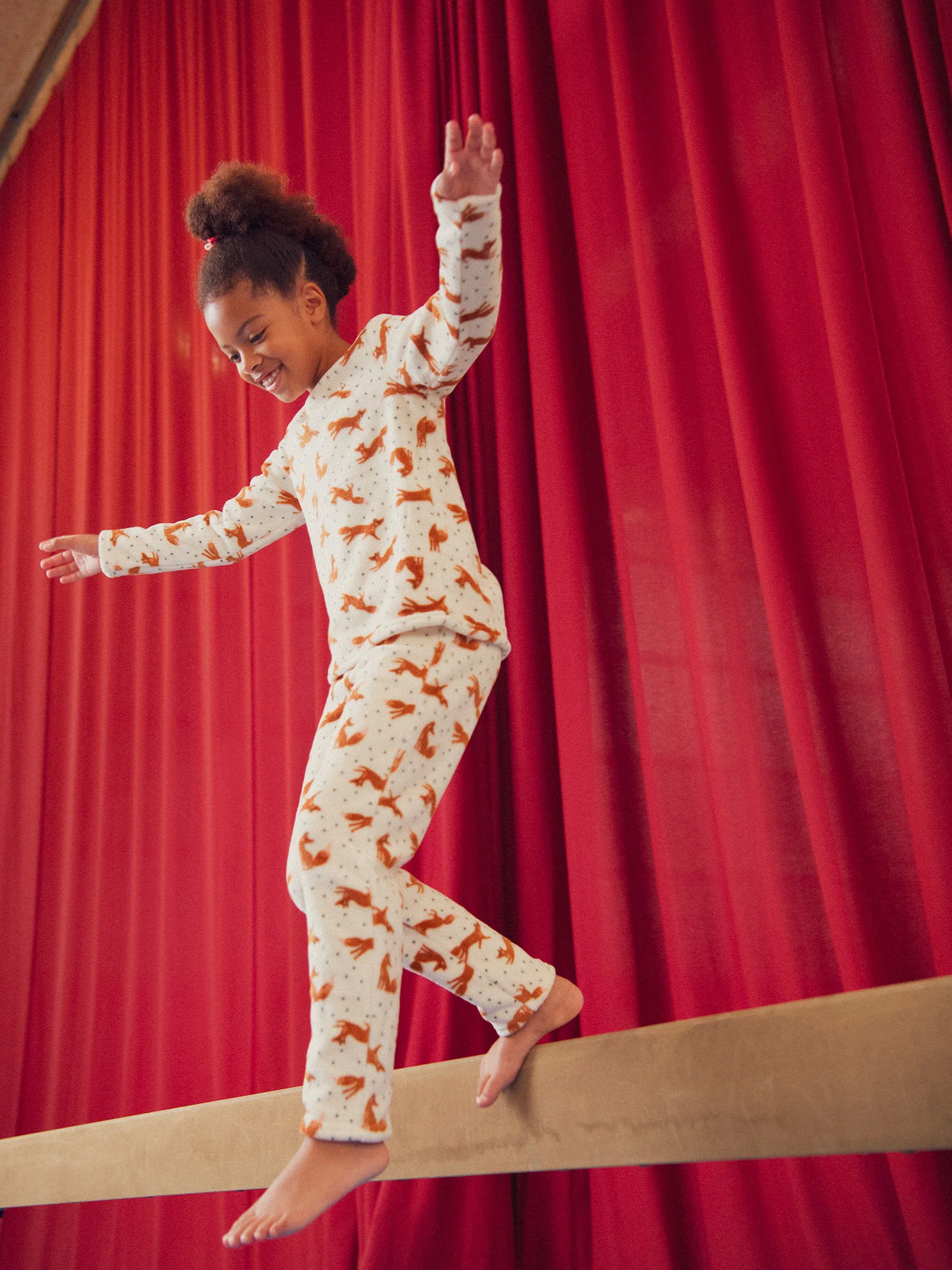 Pyjama renard pour enfant fille - Image 2