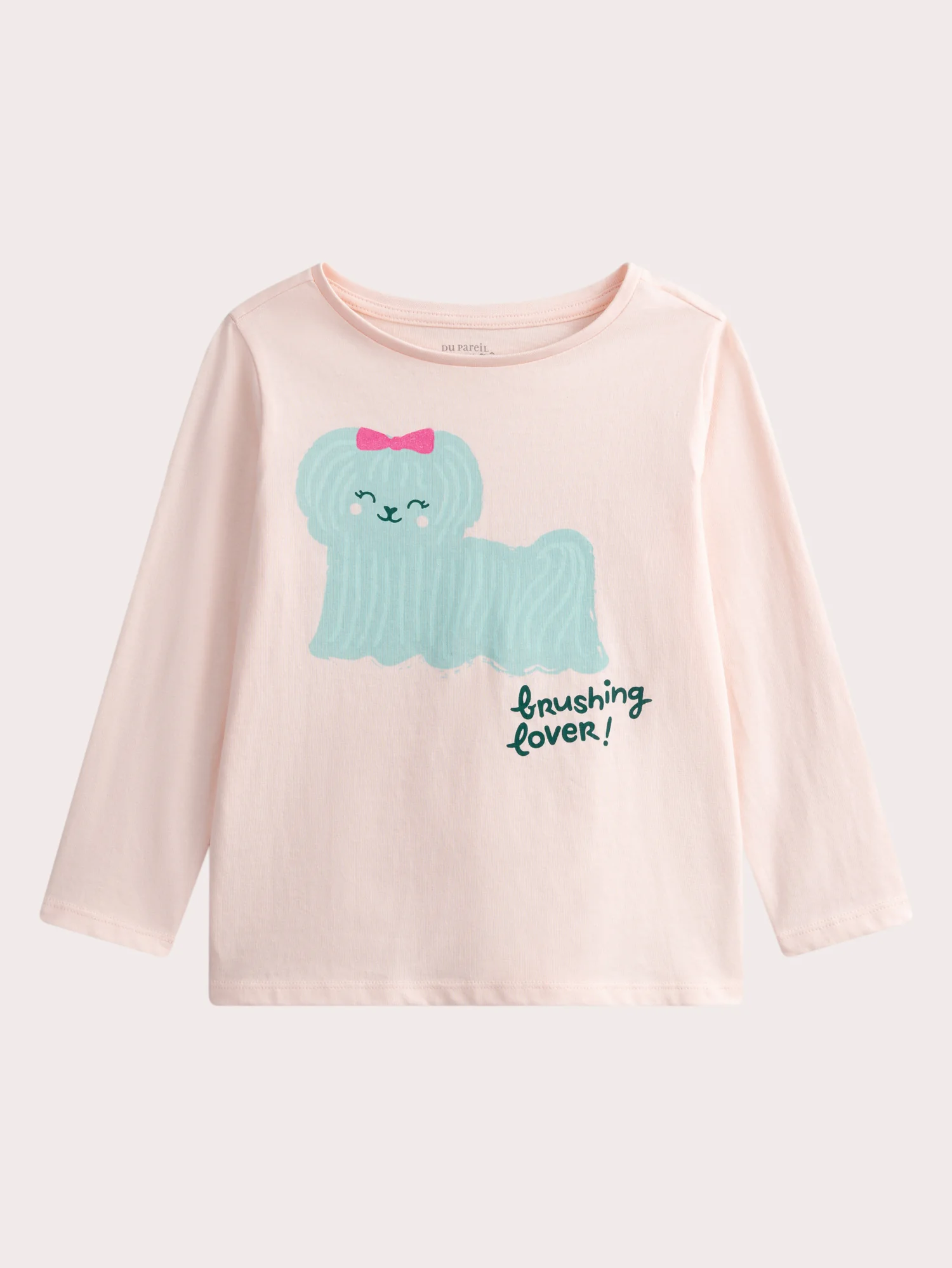Pyjama rose chien pour enfant fille - Image 3