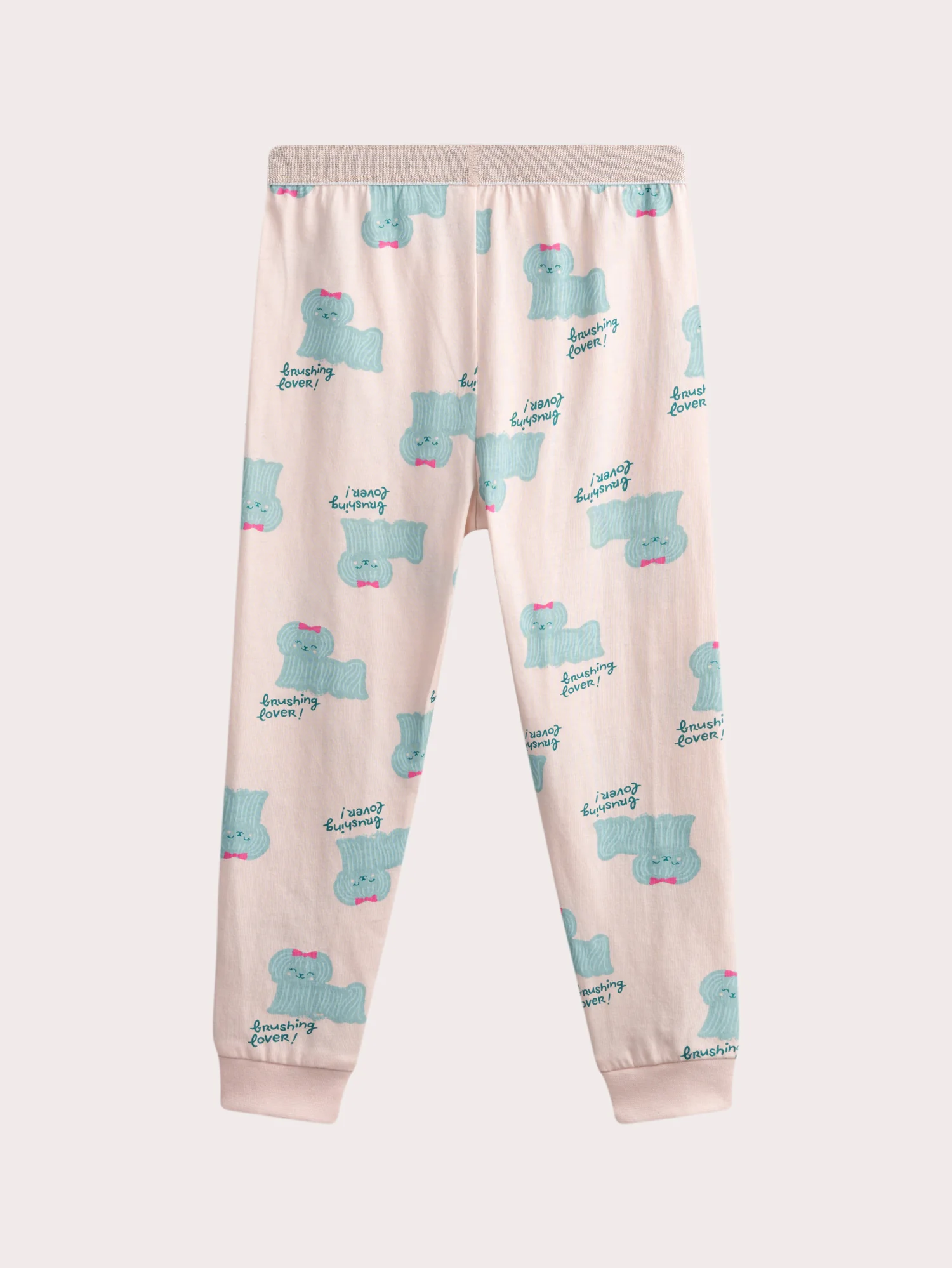 Pyjama rose chien pour enfant fille - Image 8