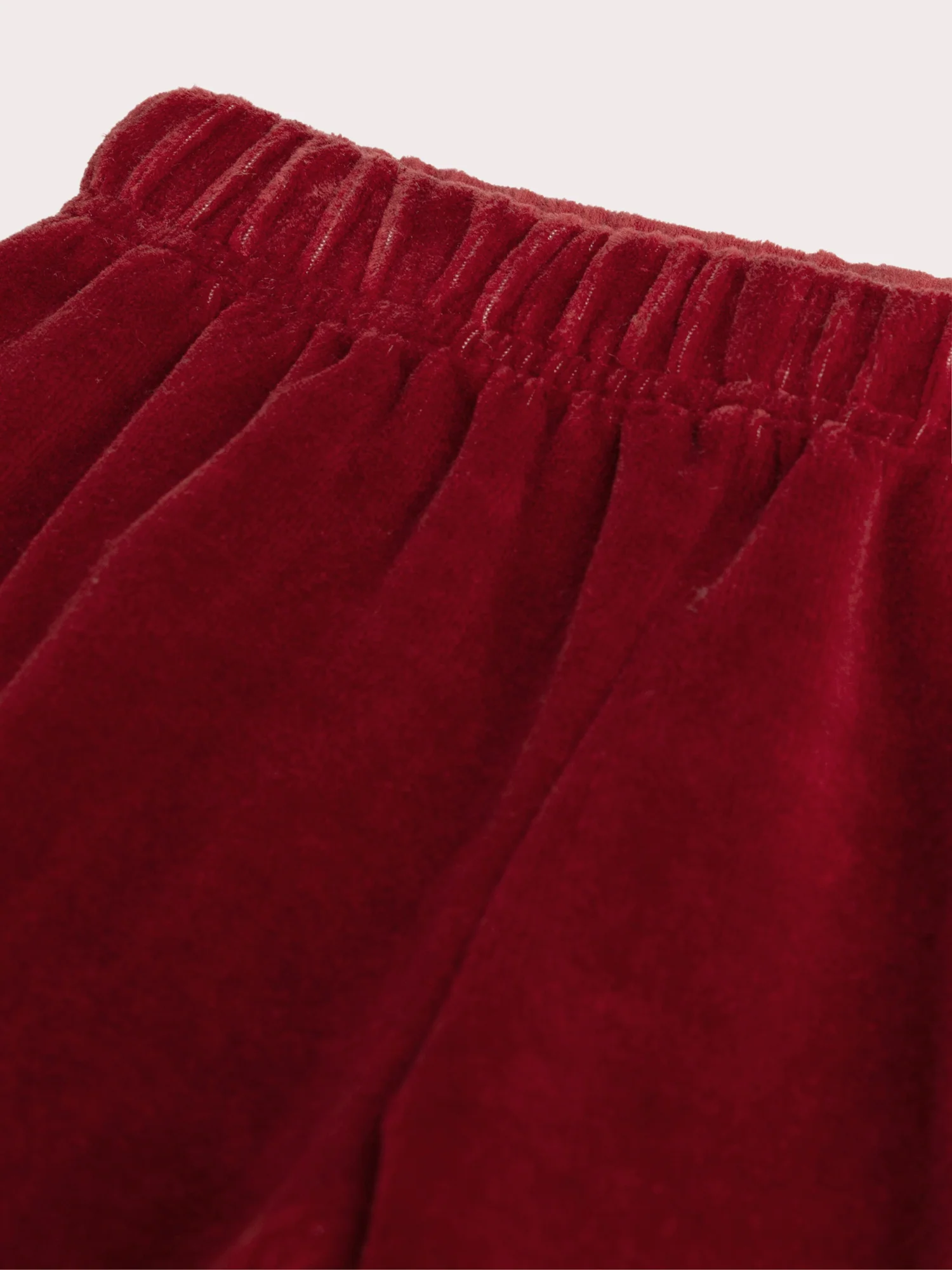 Pyjama rouge en velours pour garçon - Image 5