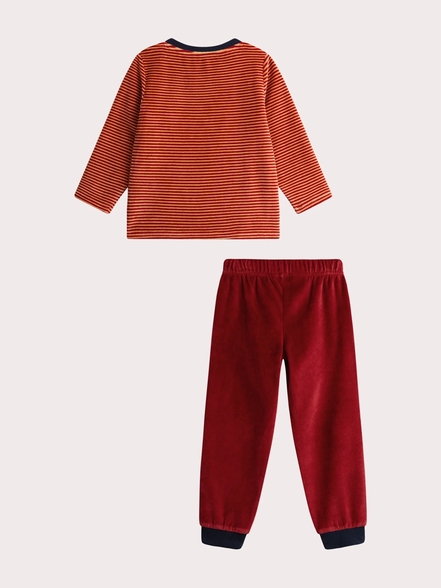 Pyjama rouge en velours pour garçon - Image 6