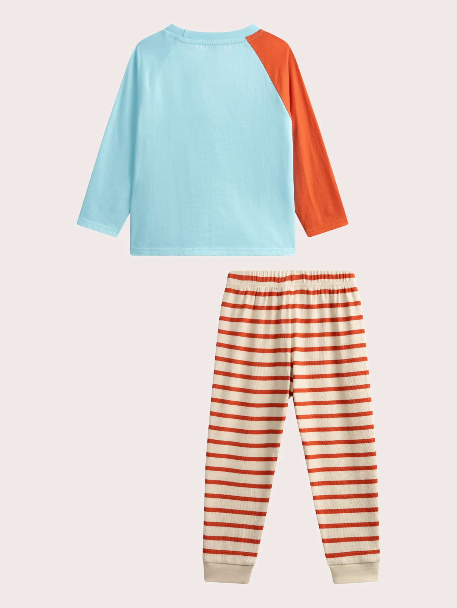 Pyjama turquoise tigre pour enfant garçon - Image 2