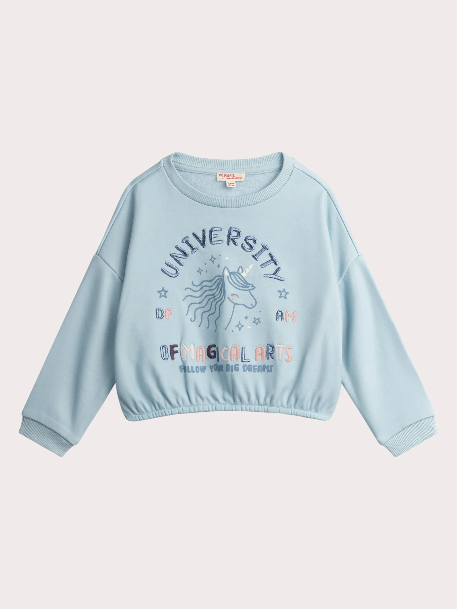 Pyjama université bleu pour fille - Image 6