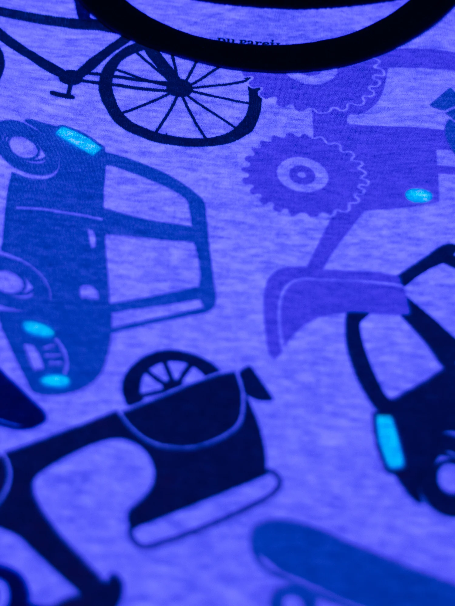 Pyjama voiture phosphorescent pour enfant garçon - Image 4