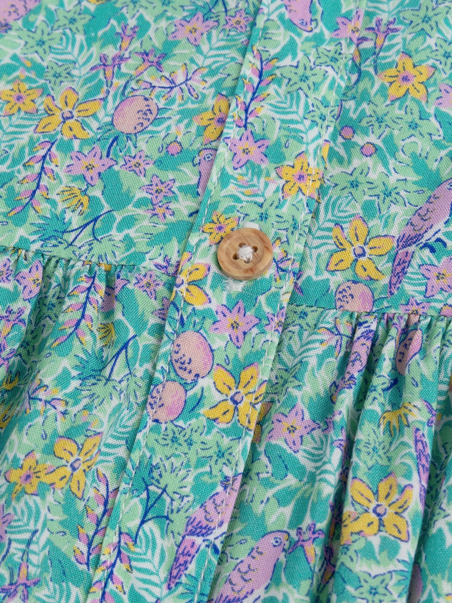 Robe à bretelles fines imprimé Liberty - Image 3