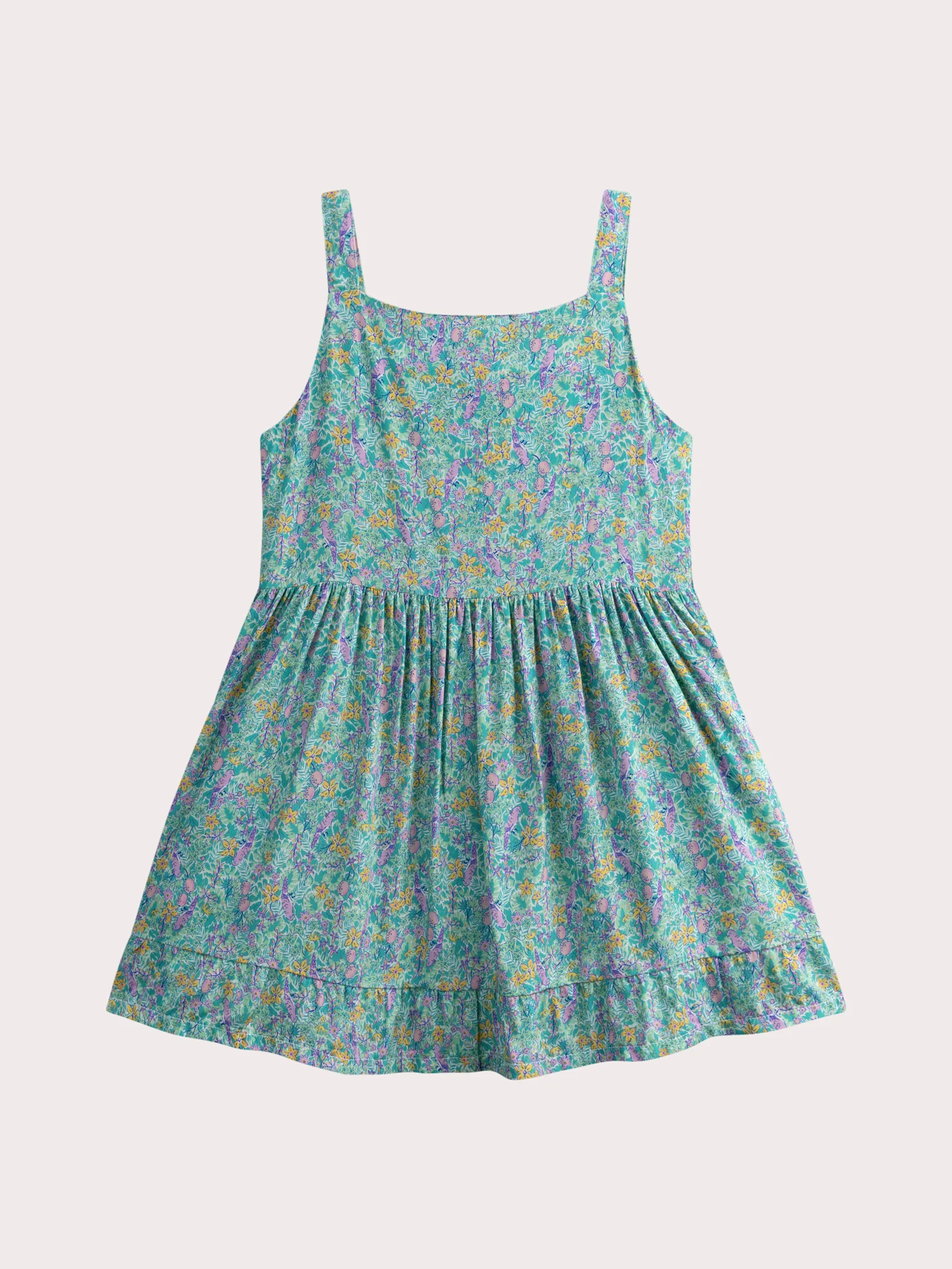 Robe à bretelles fines imprimé Liberty - Image 4