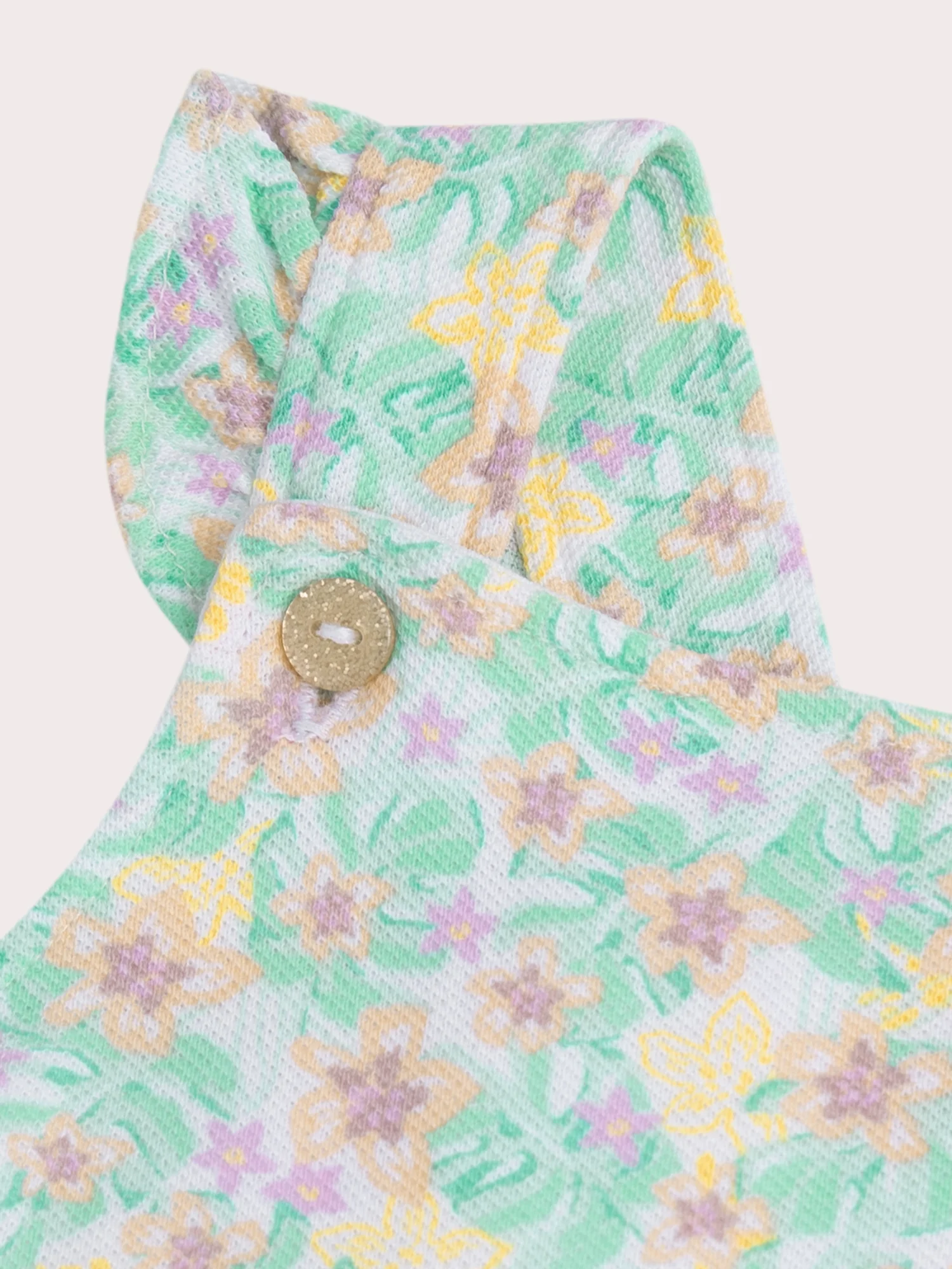 Robe à bretelles fleurs exotiques pour bébé fille - Image 2