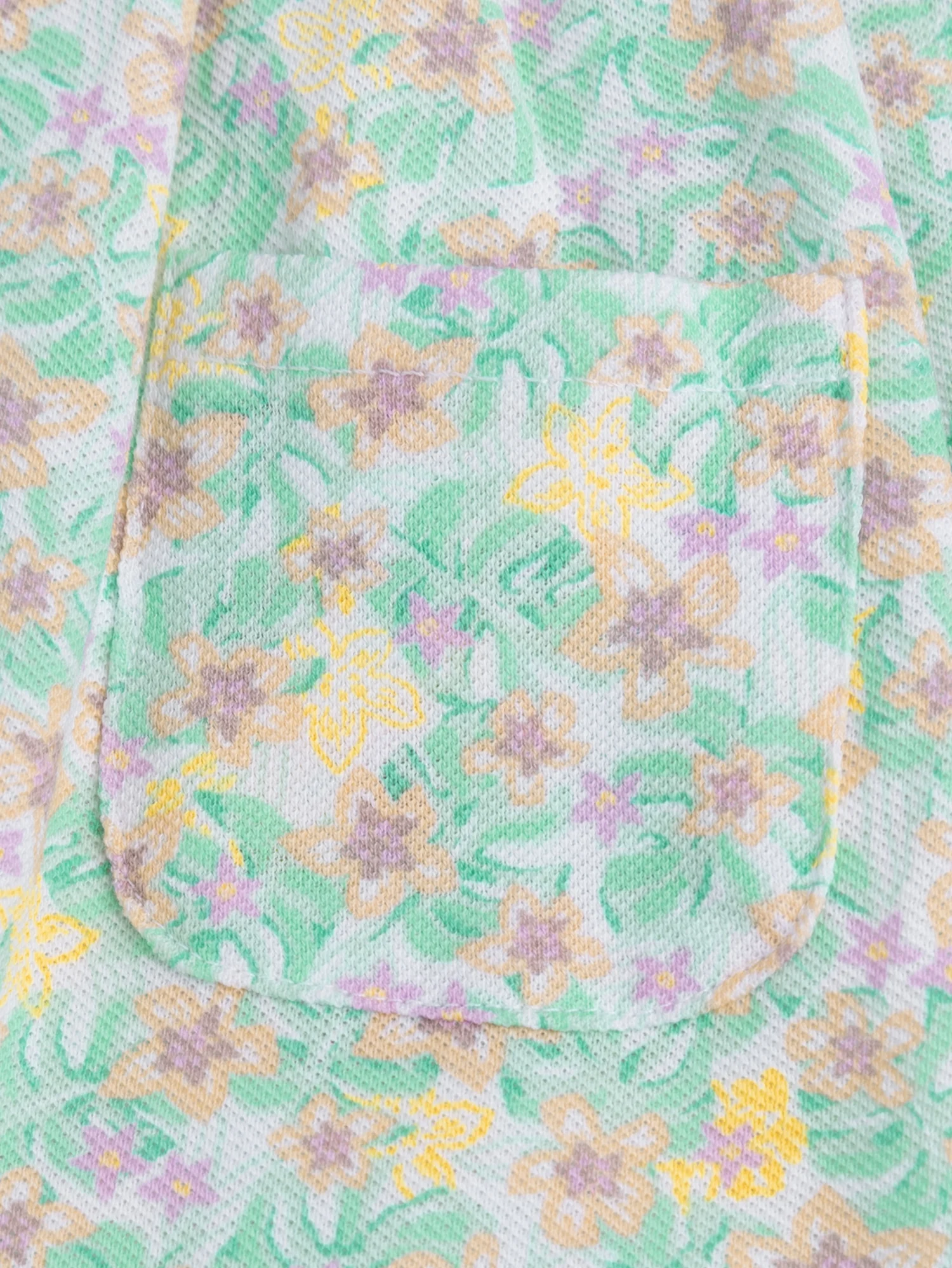 Robe à bretelles fleurs exotiques pour bébé fille - Image 3