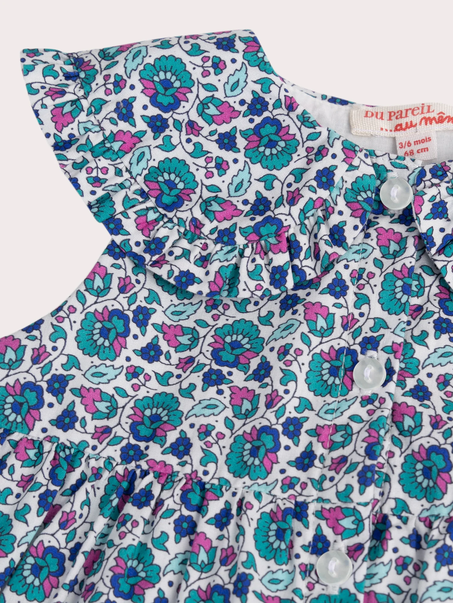 Robe à col claudine pour bébé fille - Image 2