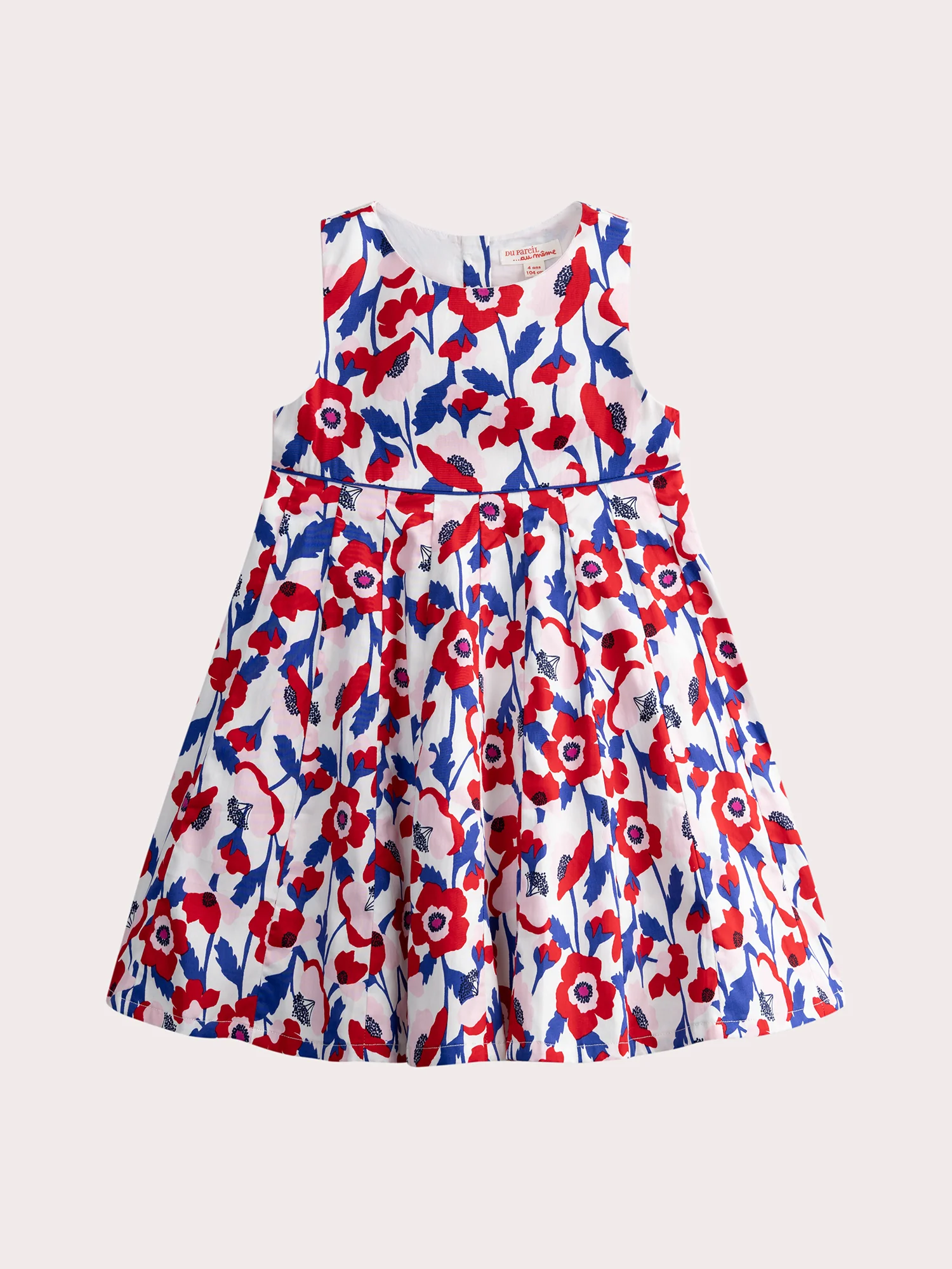 Robe à volume imprimée fleurs