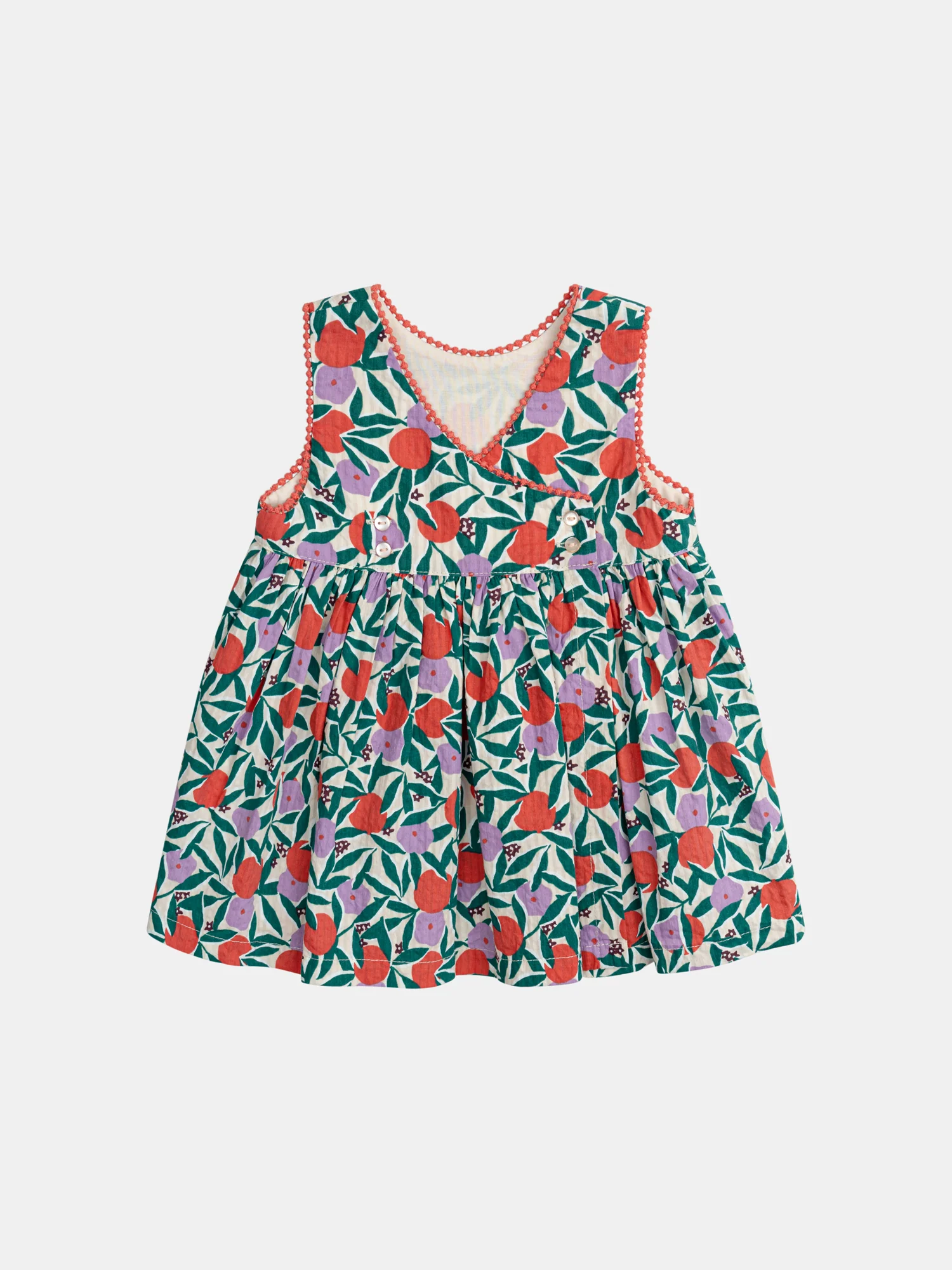 Robe à imprimé floral et sa petite culotte assortie pour bébé fille - Image 2