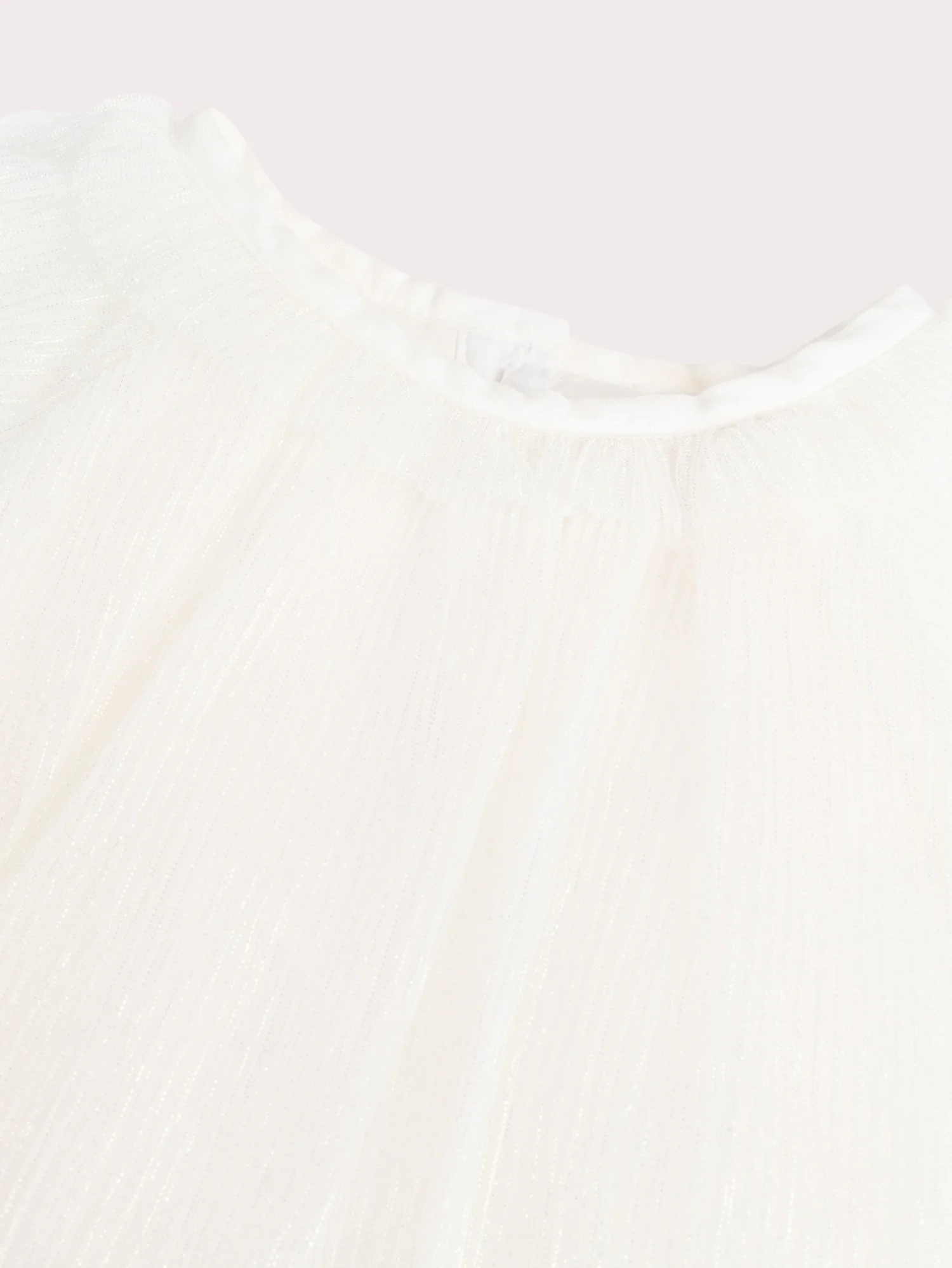 Robe blanche pour bébé fille - Image 2