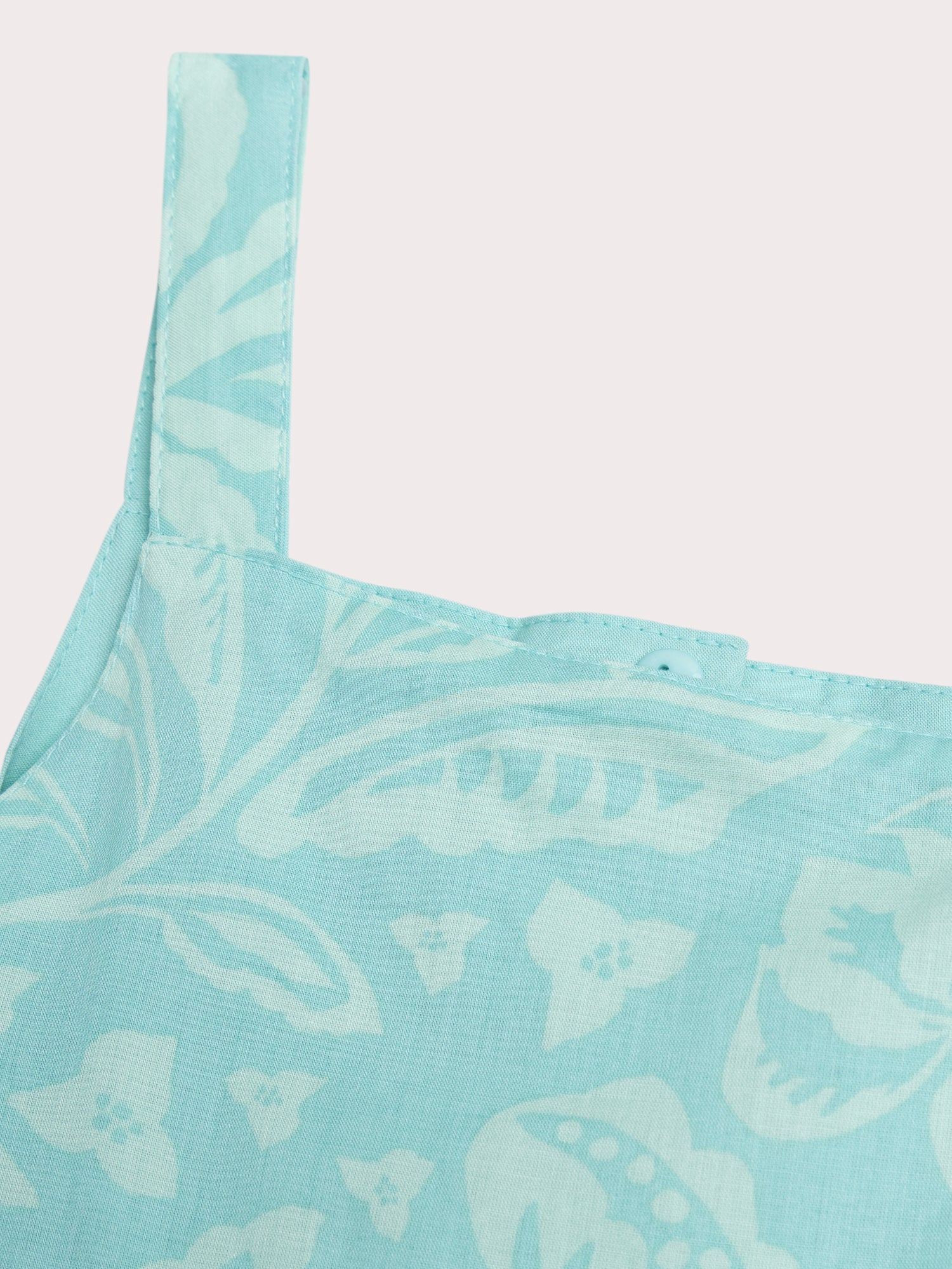 Robe bleu réversible à bretelles fines - Image 6