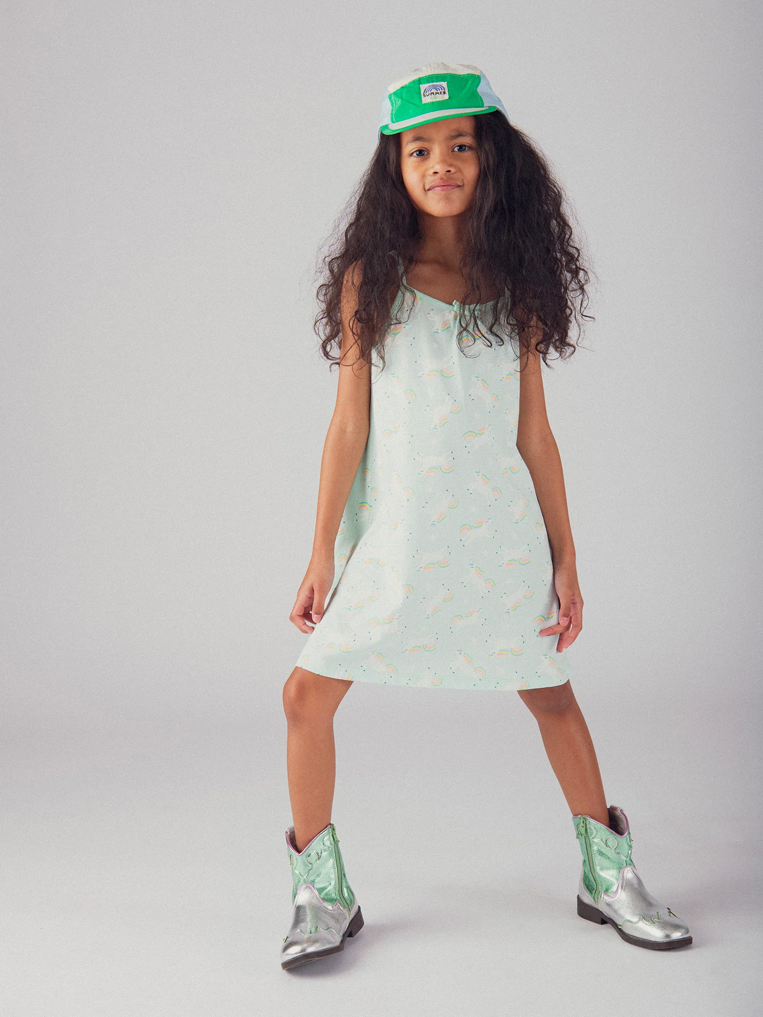 Robe de nuit phosphorescente imprimé "Licornes Magiques" pour enfant fille - Image 3