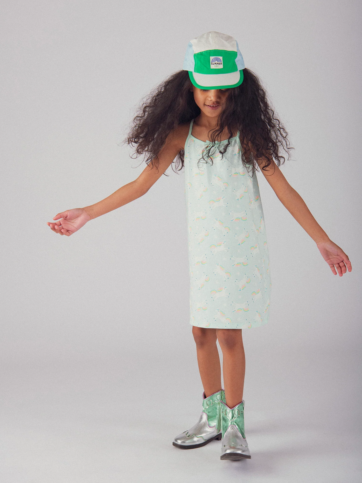 Robe de nuit phosphorescente imprimé "Licornes Magiques" pour enfant fille - Image 4