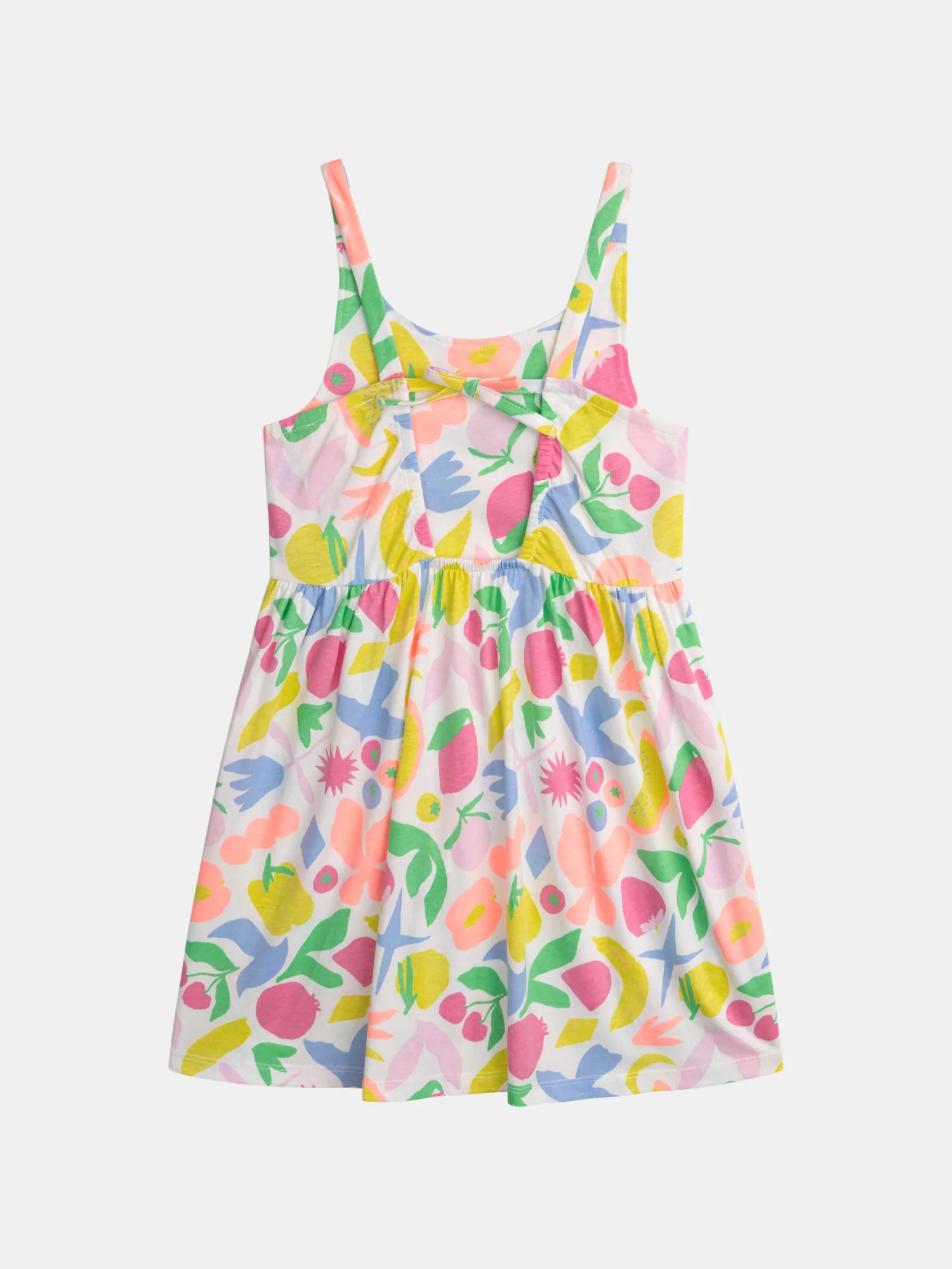 Robe à bretelles imprimé fruits multicolores pour fille - Image 6