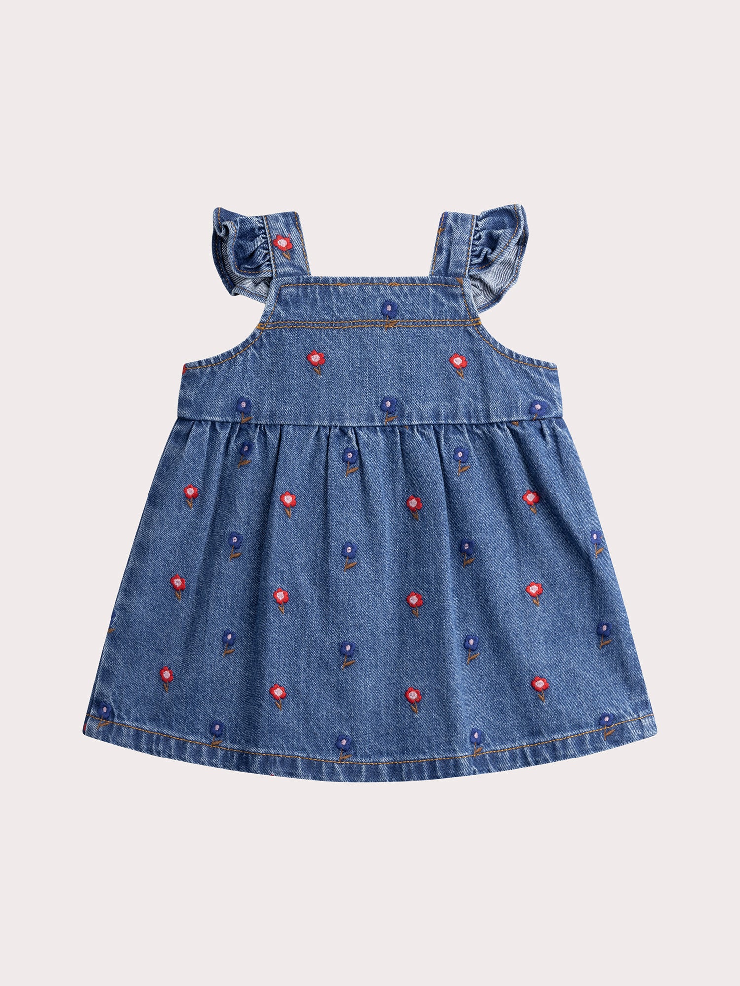 Robe en jean bleu pour bébé fille - Image 4