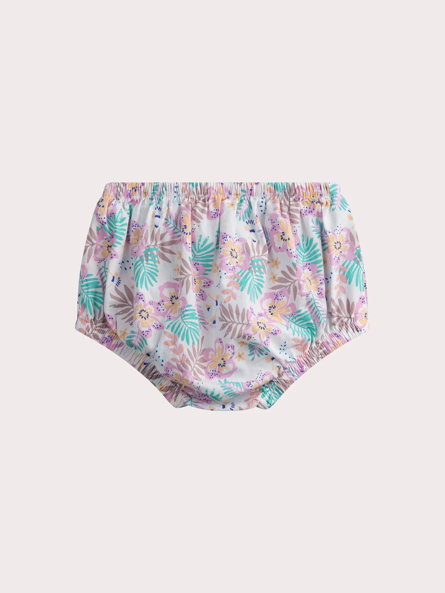 Robe fleurs exotique pour bébé fille - Image 8