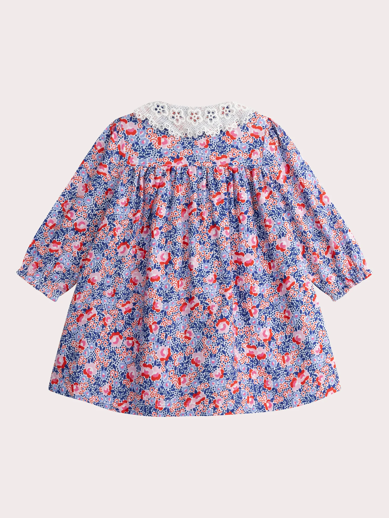 Robe imprimée écru pour bébé fille - Image 3