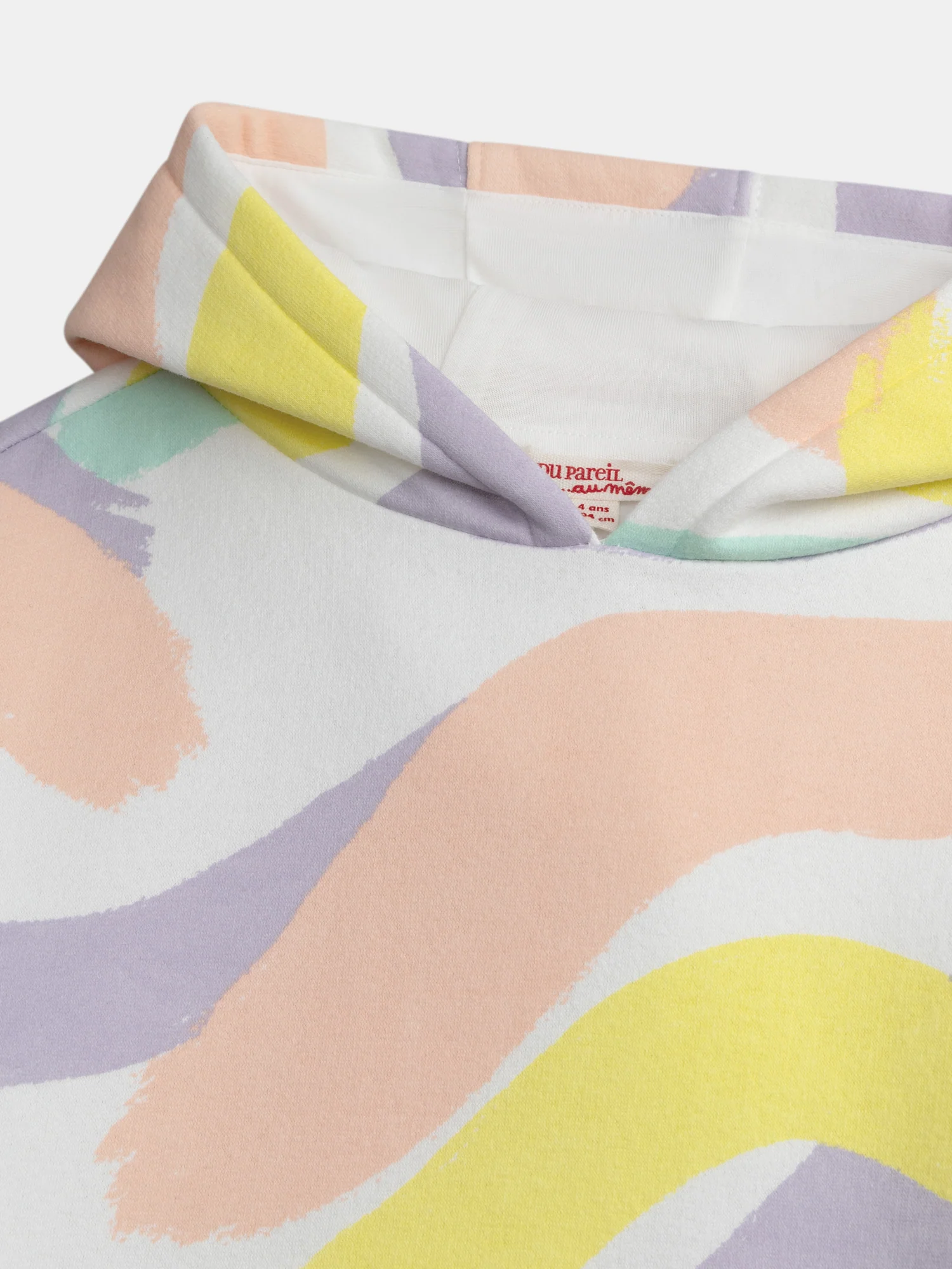 Robe sweat imprimé coloré pour fille - Image 3