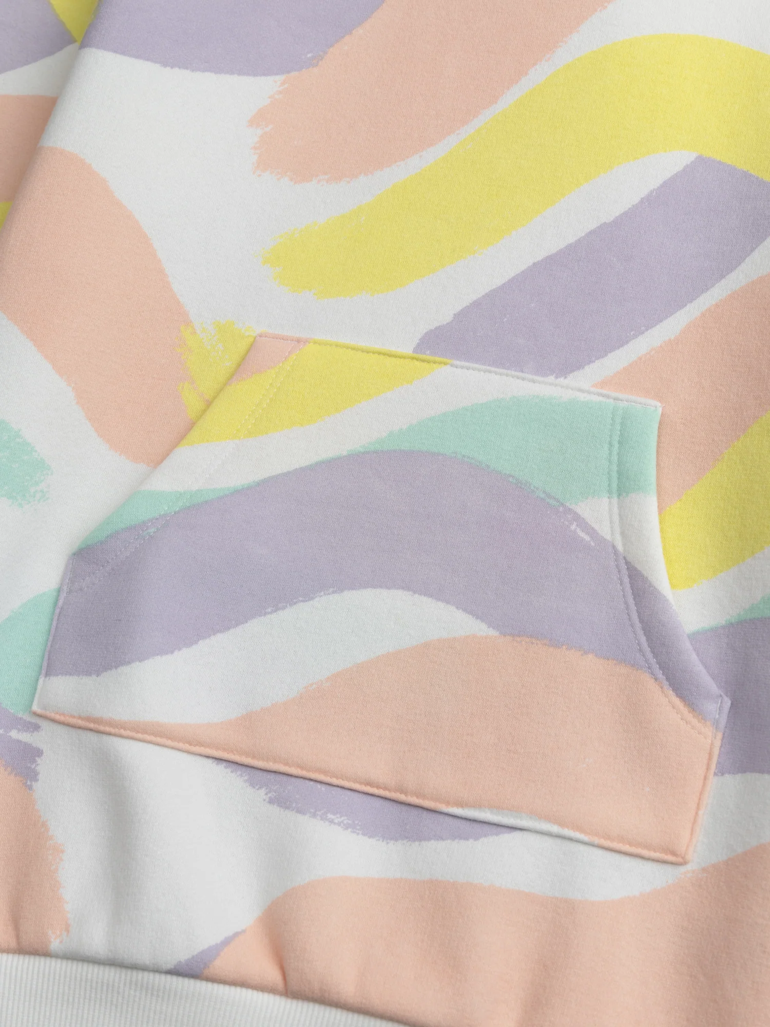 Robe sweat imprimé coloré pour fille - Image 5