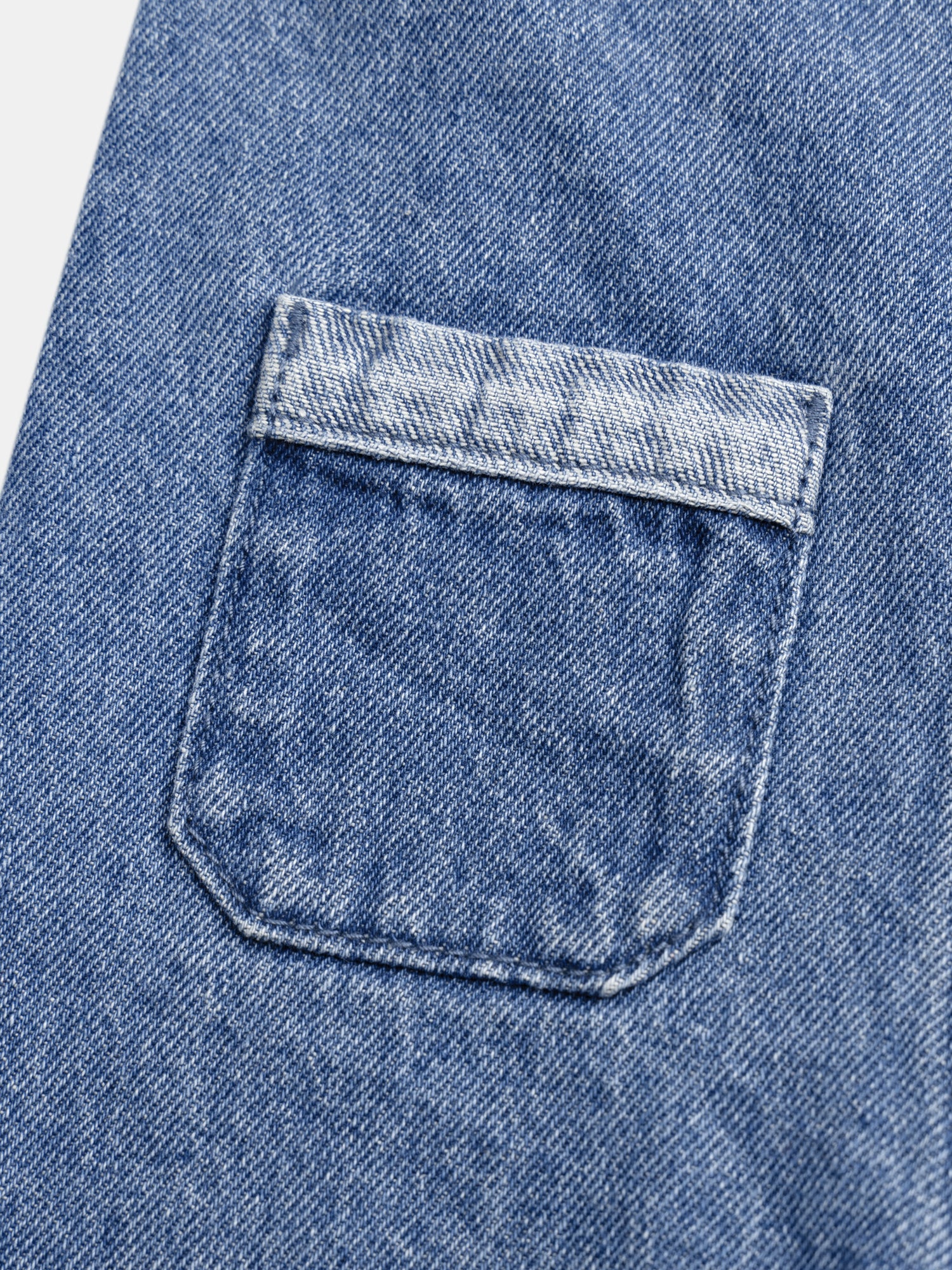 Salopette bleu bicolore motif pomme pour bébé garçon - Image 6