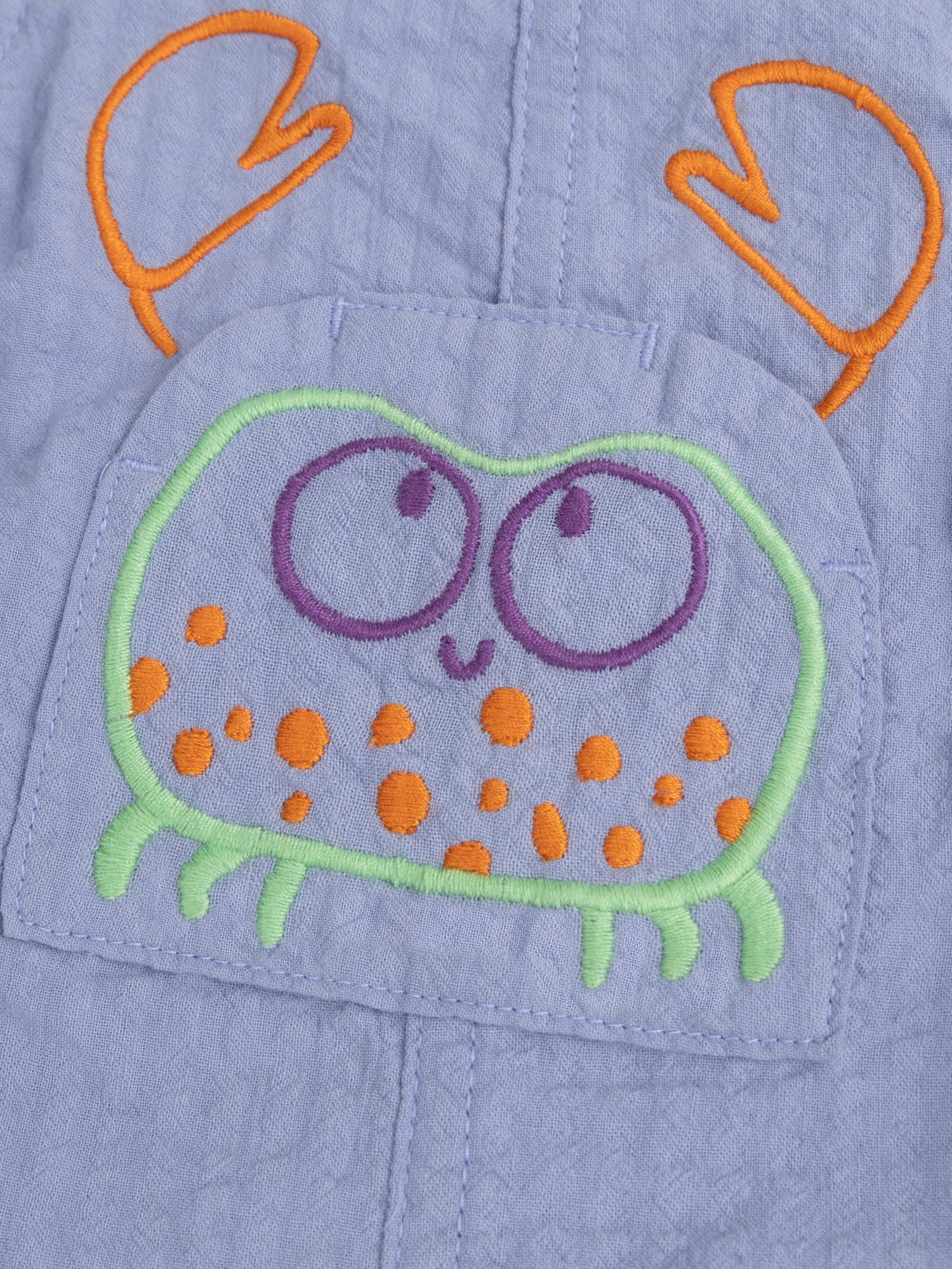Salopette courte crabe pour bébé garçon - Image 2