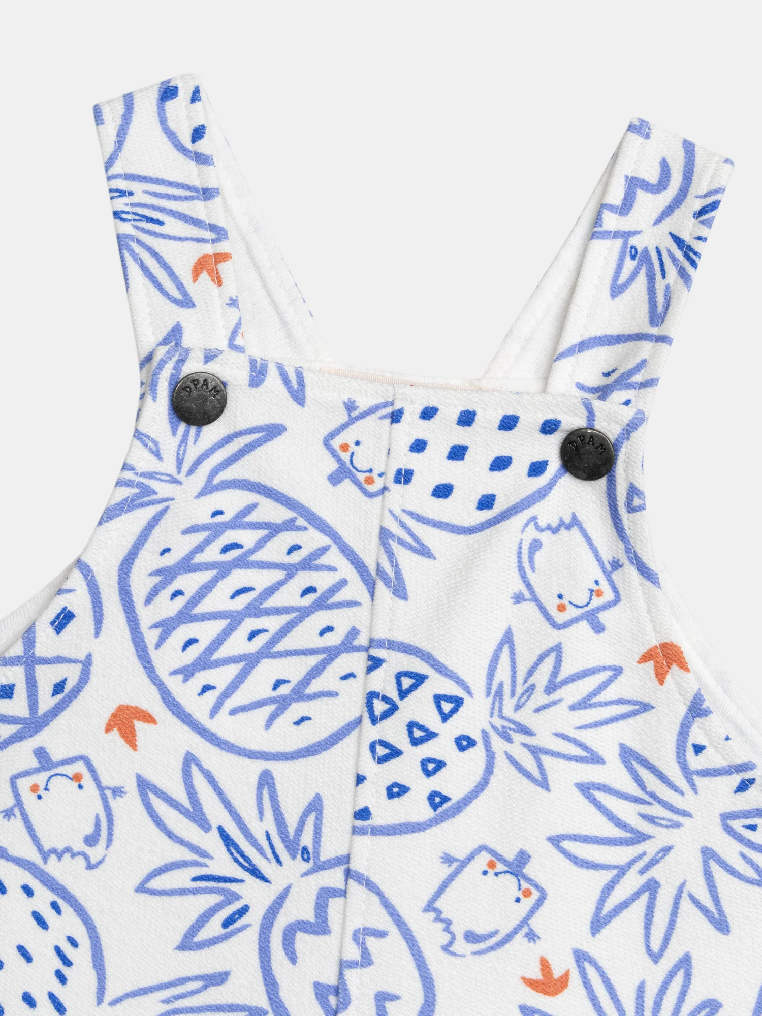 Salopette courte imprimée "Solar Vibes" intégral pour bébé garçon - Image 2
