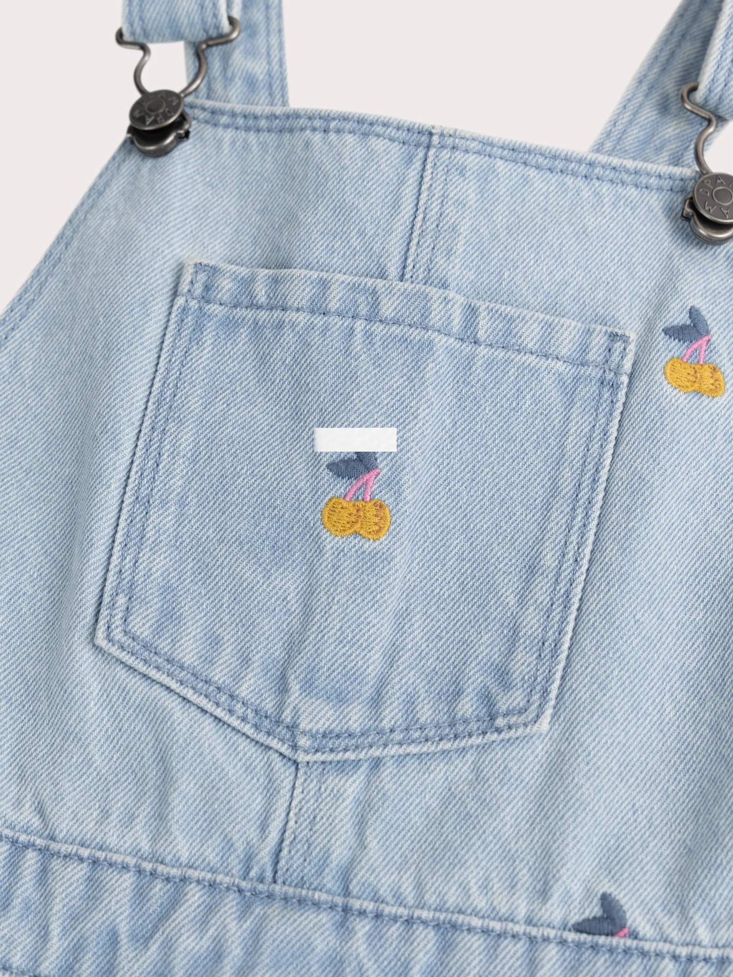 Salopette en denim brodée - Image 3