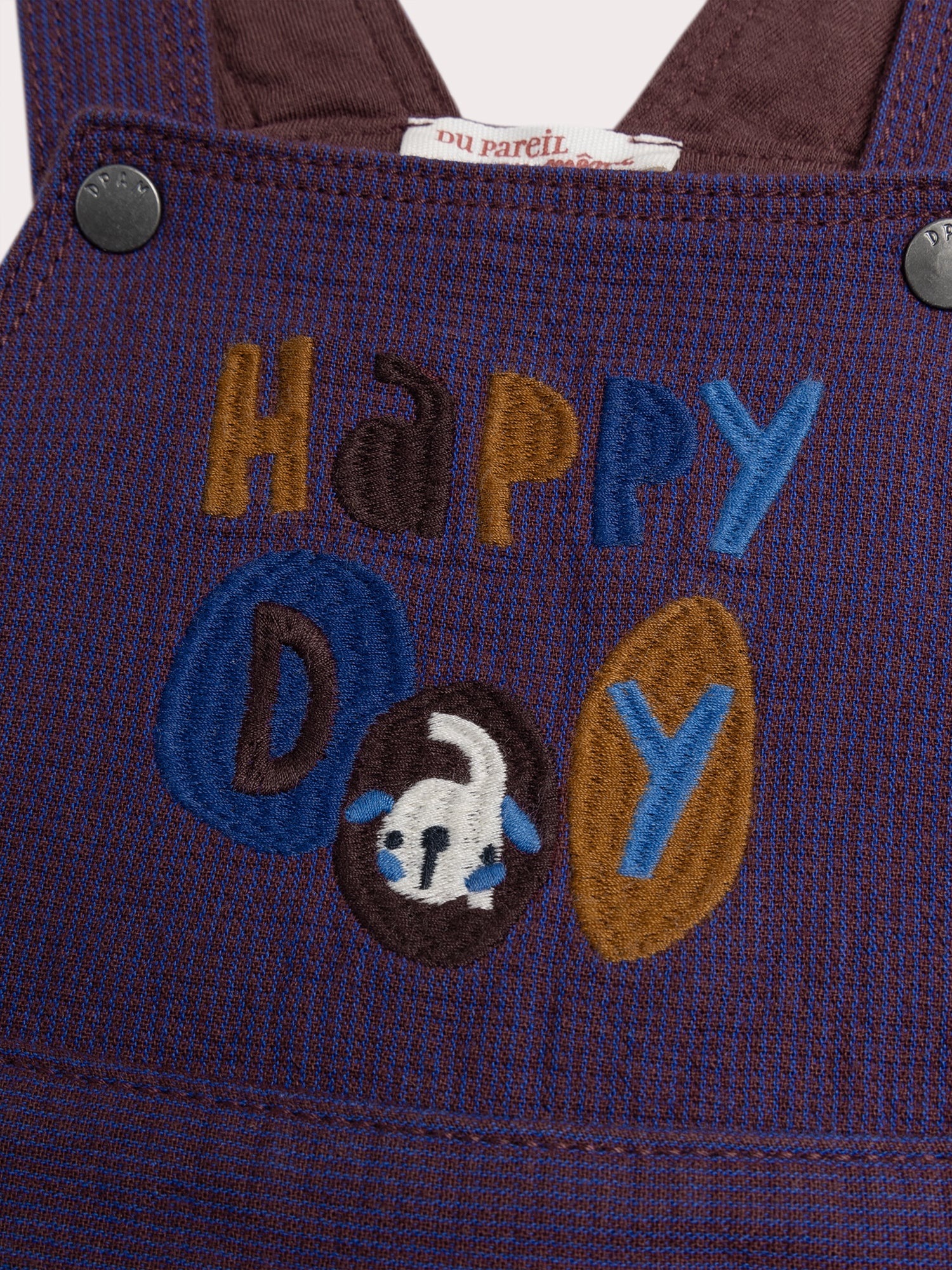 Salopette marron pour bébé garçon - Image 3