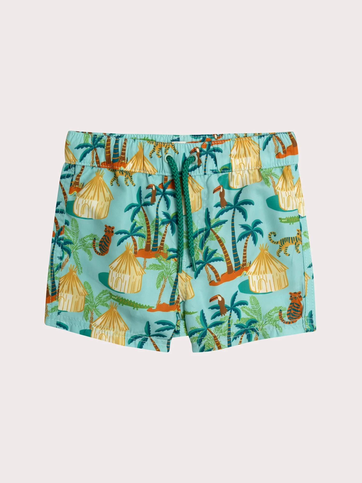 Short de bain imprimé fantaisie bébé garçon