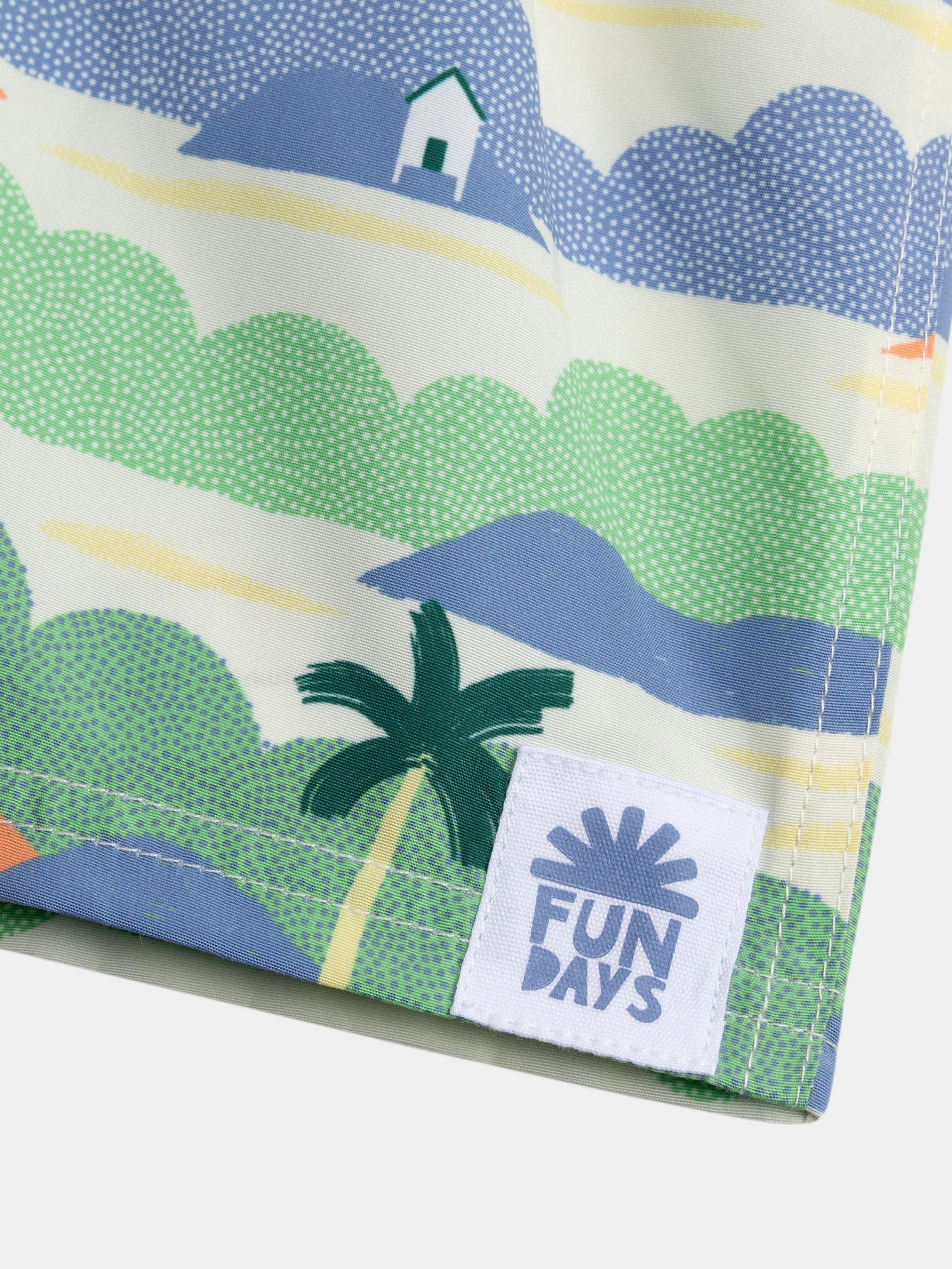Short de bain imprimé paysage pour garçon - Image 2